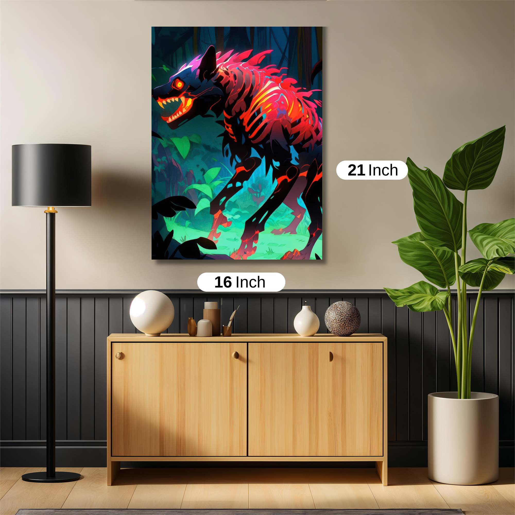 Inferno Hound Safe Wall Magnetic / M