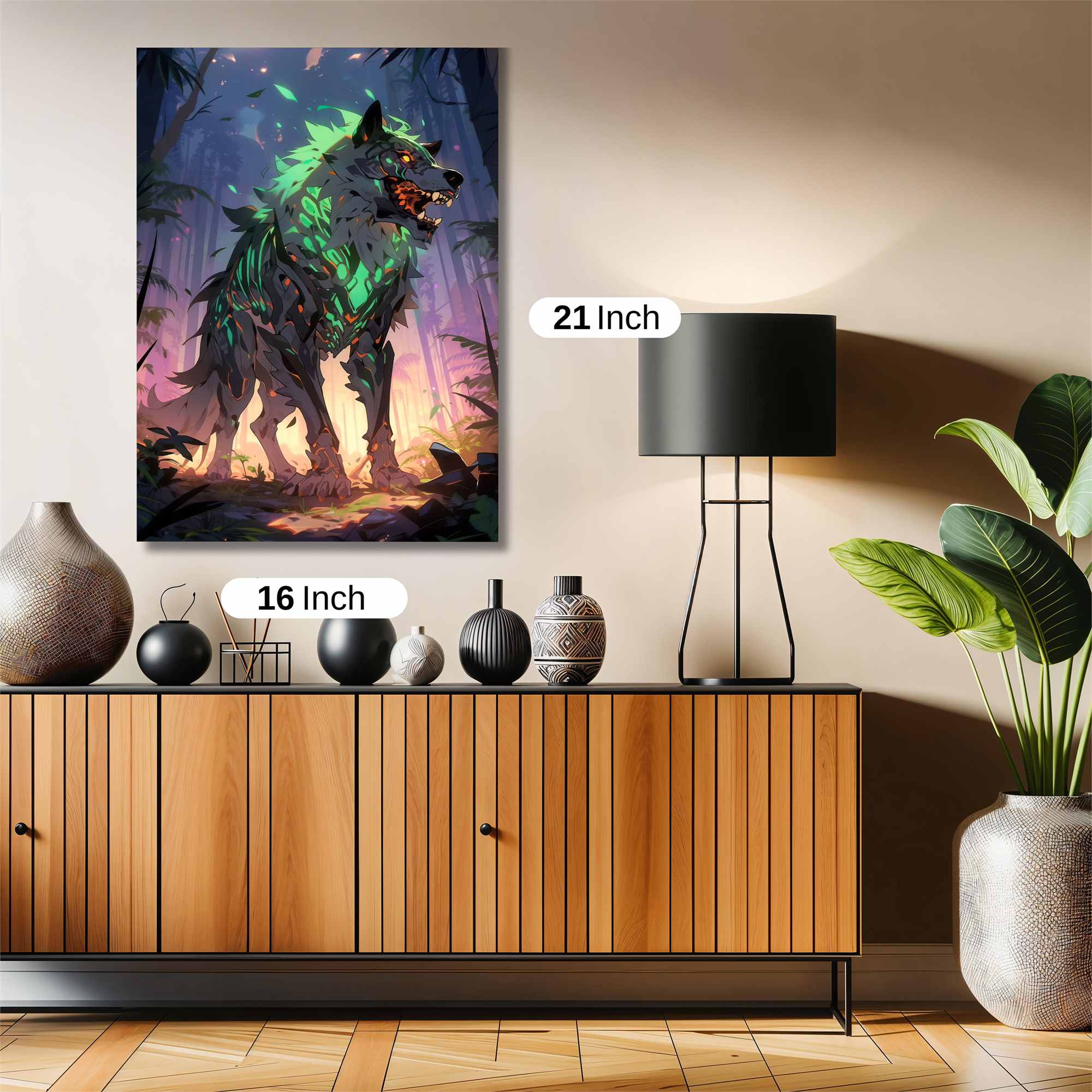 Luminous Predator Safe Wall Magnetic / M