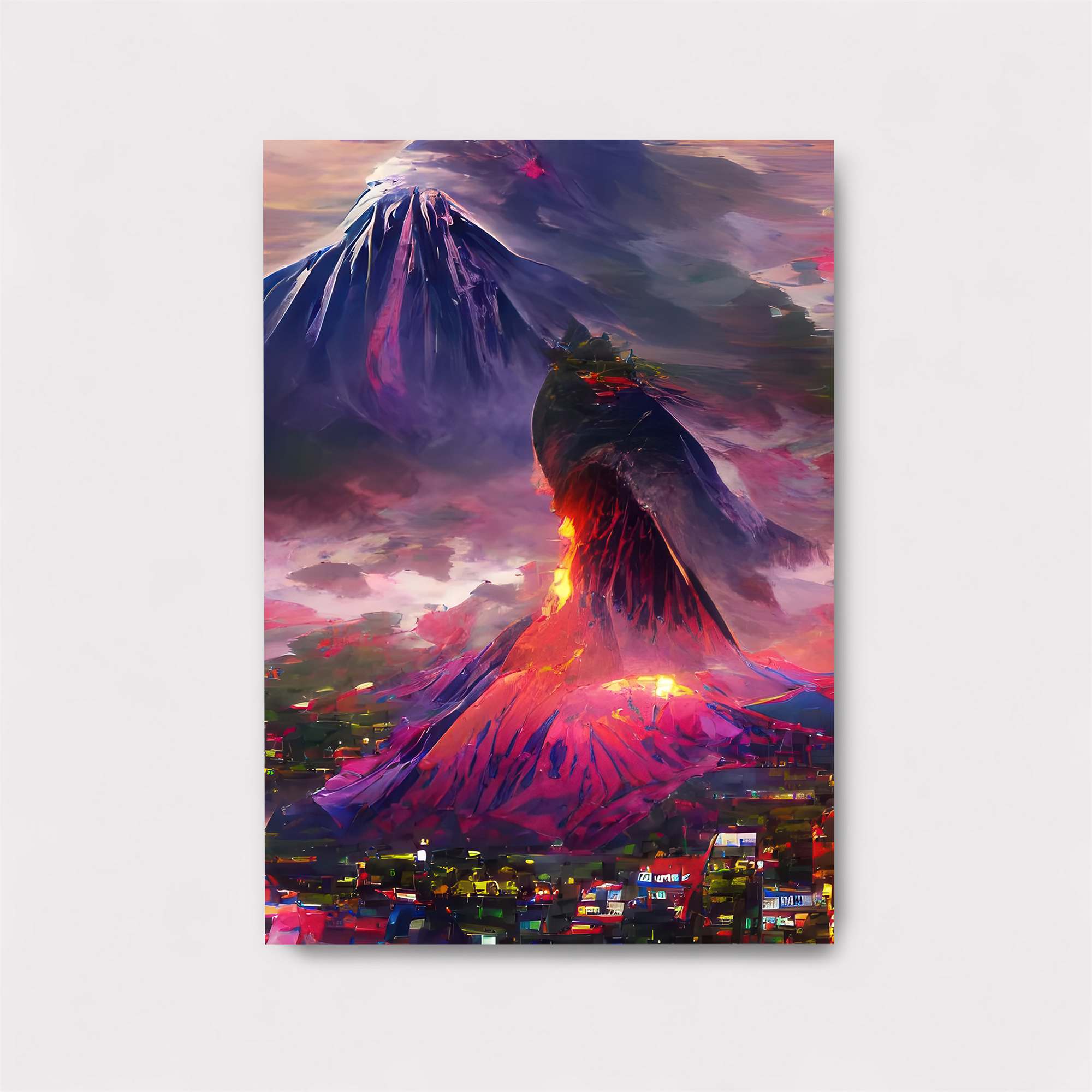 Volcanic Eruption Safe Wall Magnetic / M