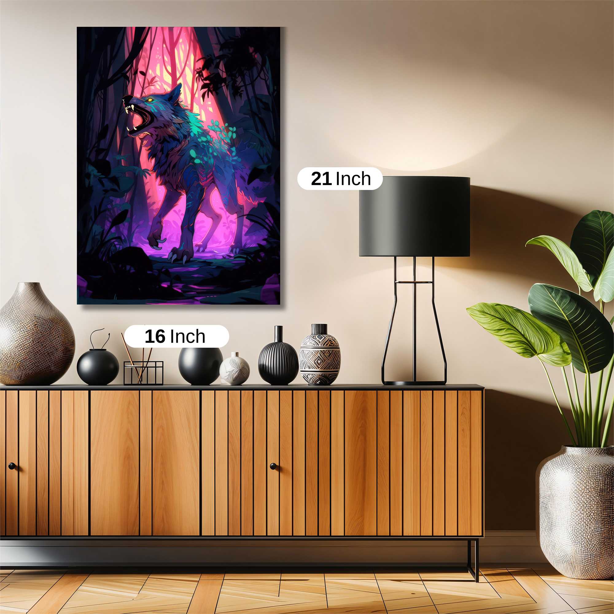 Lunar Growl Safe Wall Magnetic / M