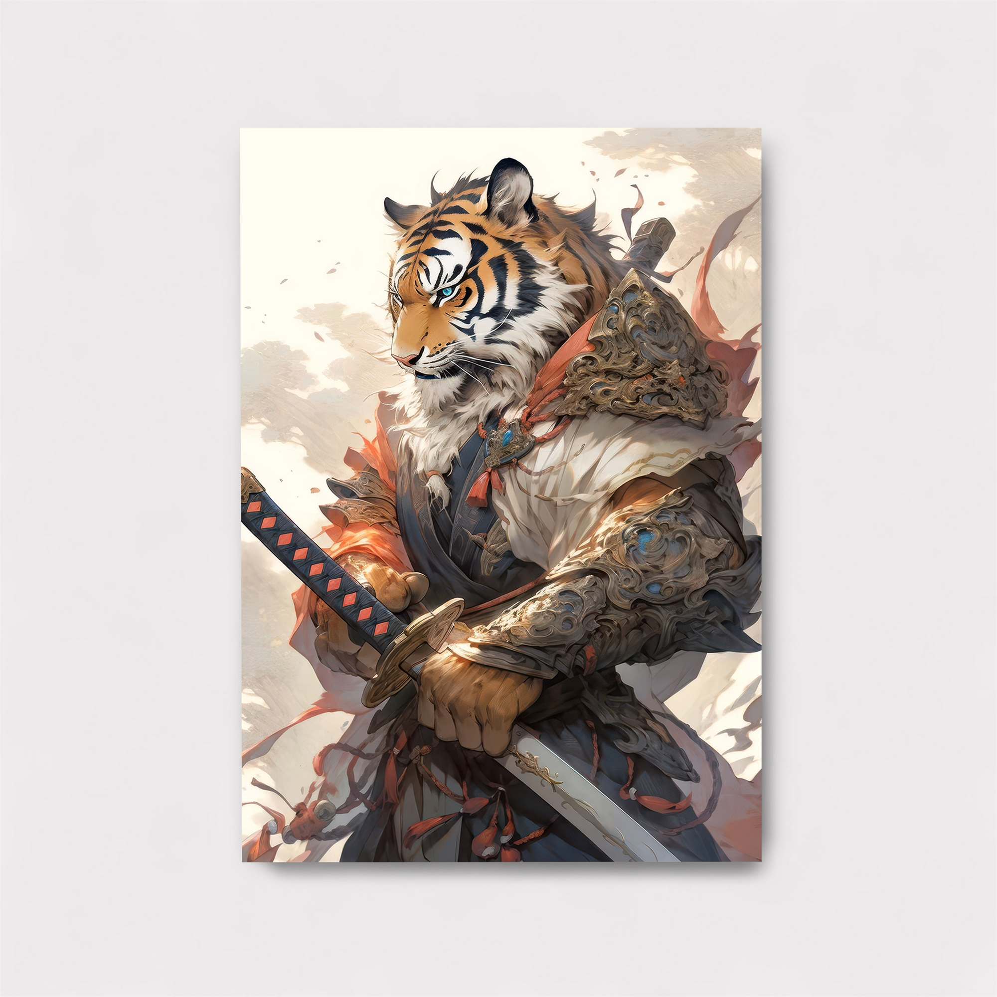 Tiger Warrior Safe Wall Magnetic / M