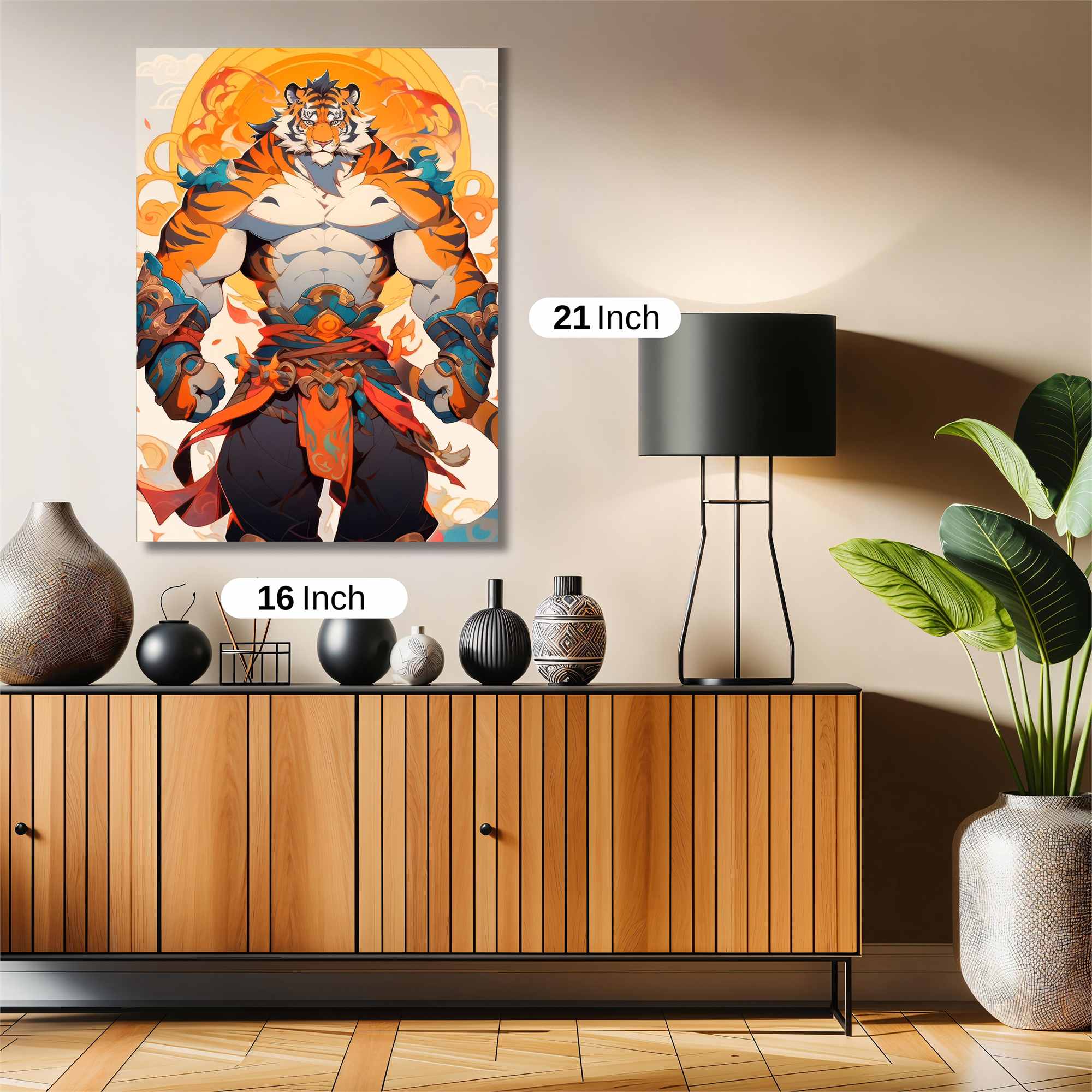 Tiger Majesty Safe Wall Magnetic / M