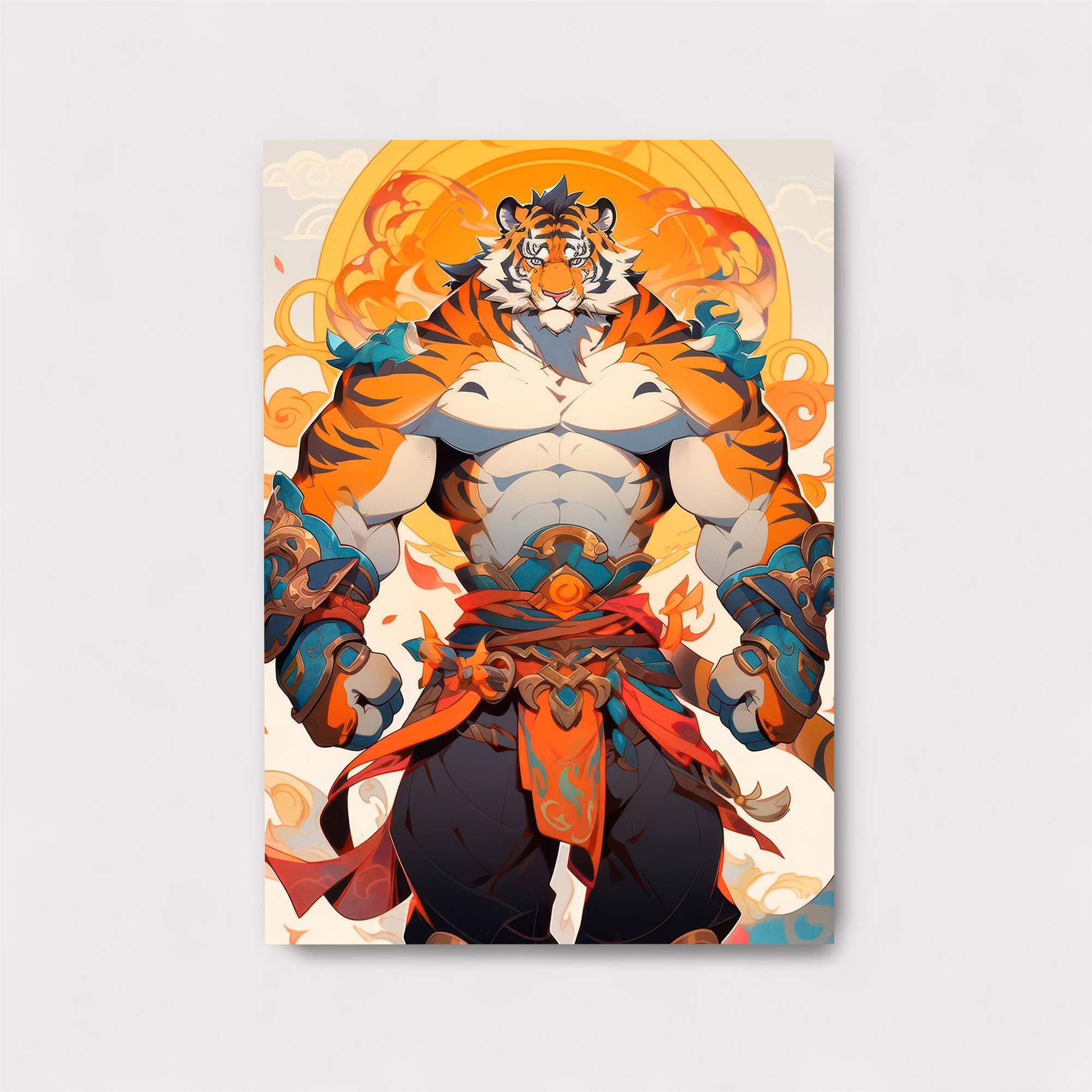 Tiger Majesty Safe Wall Magnetic / M