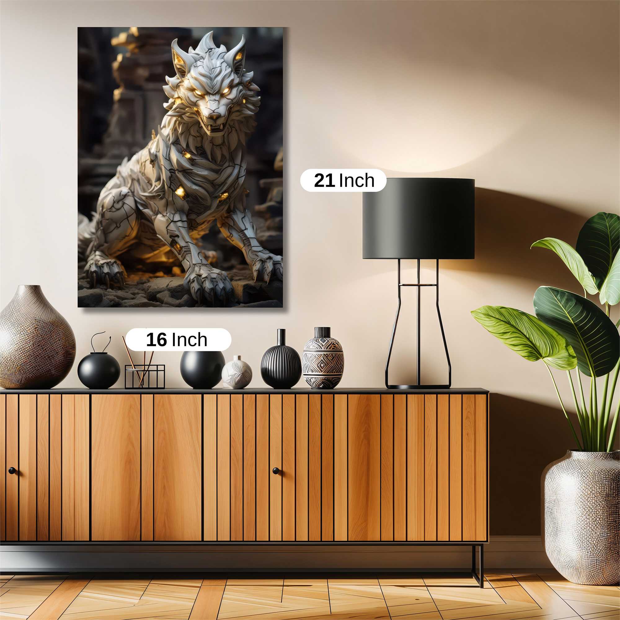 Wolven Majesty Safe Wall Magnetic / M