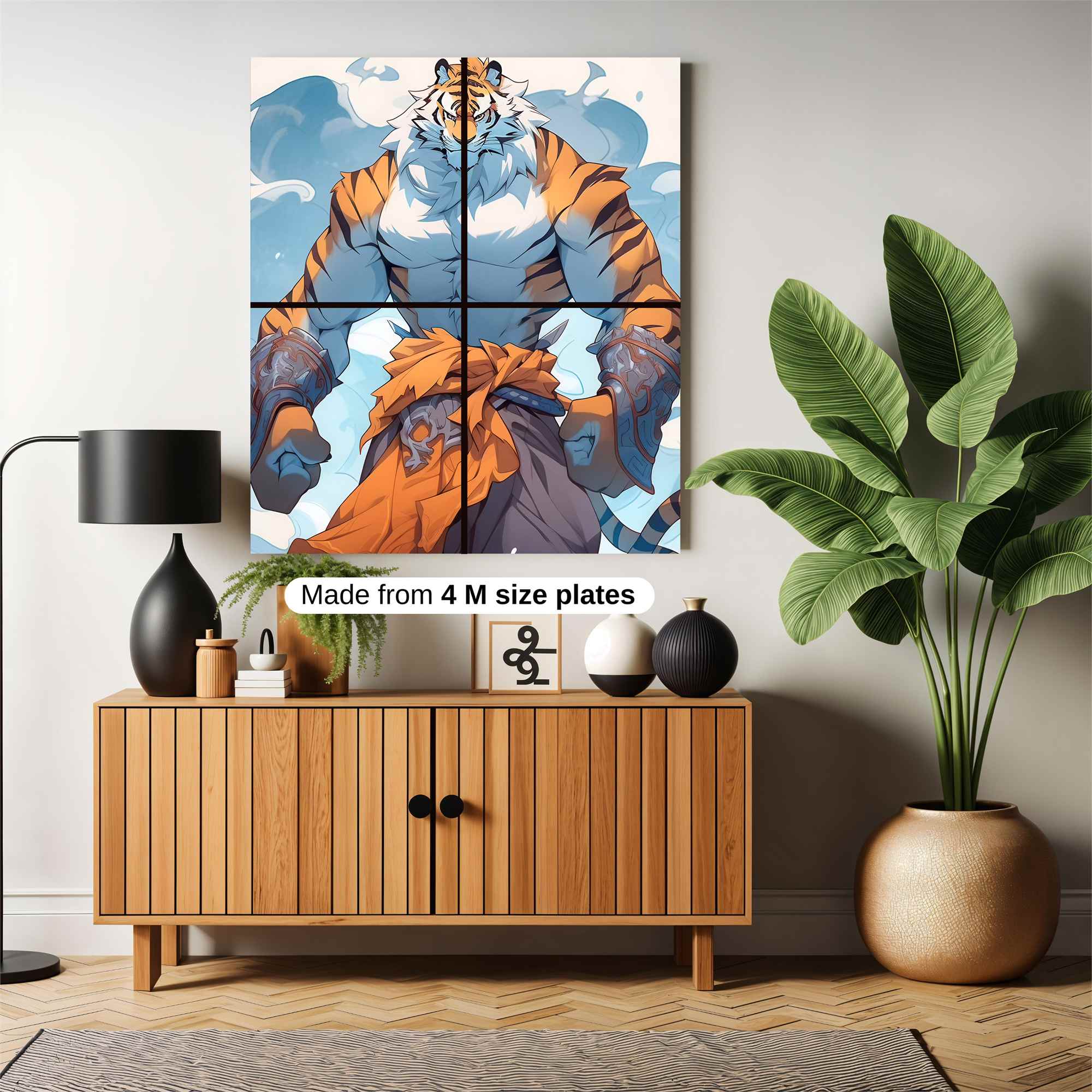 Feline Bravado Safe Wall Magnetic / M