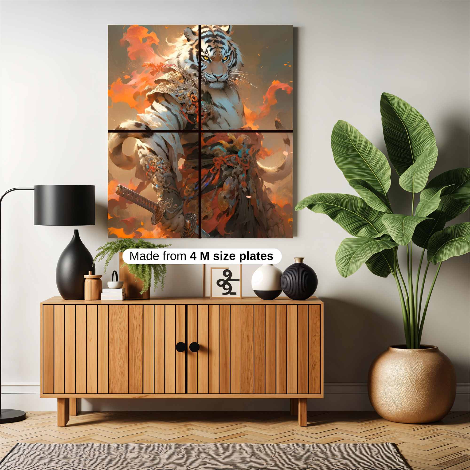 Tiger Fury Safe Wall Magnetic / M