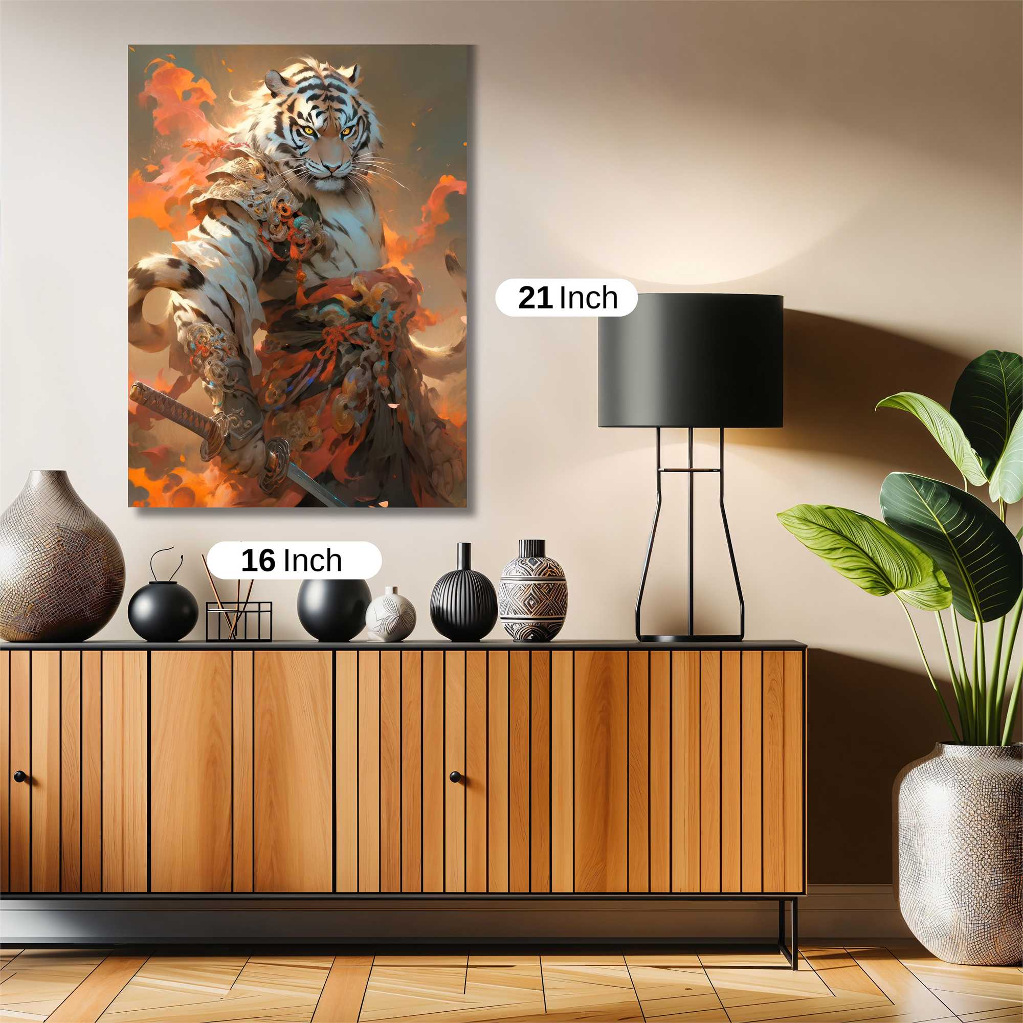 Tiger Fury Safe Wall Magnetic / M