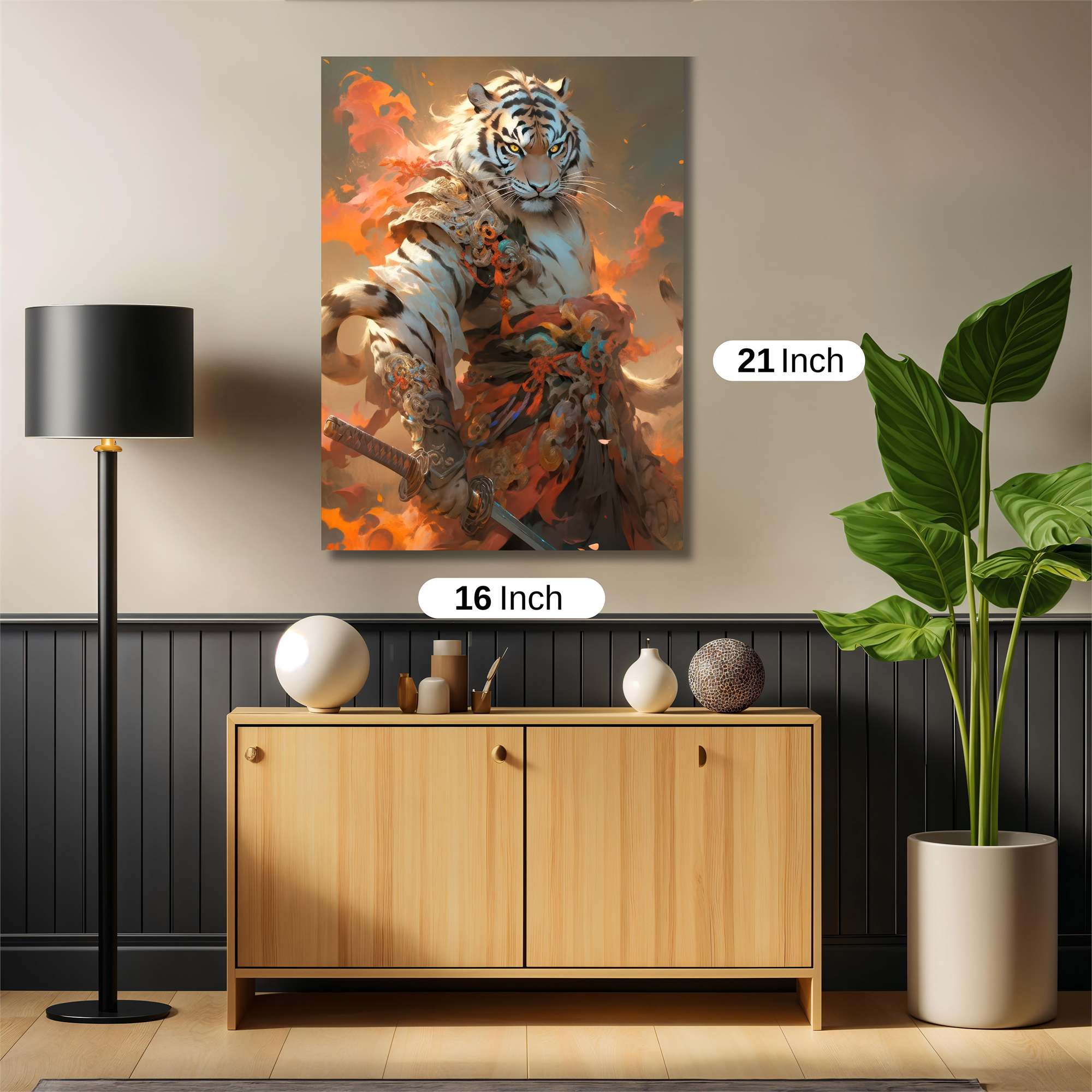 Tiger Fury Safe Wall Magnetic / M