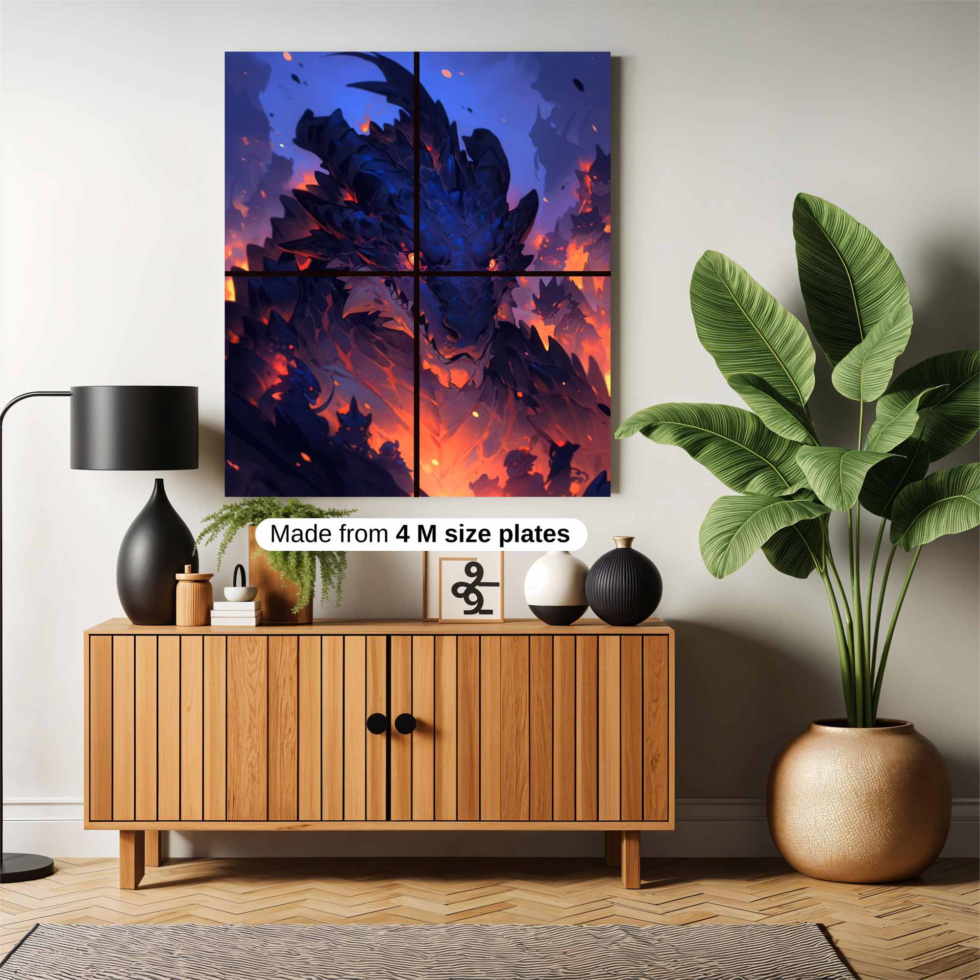 Inferno Majesty Safe Wall Magnetic / M