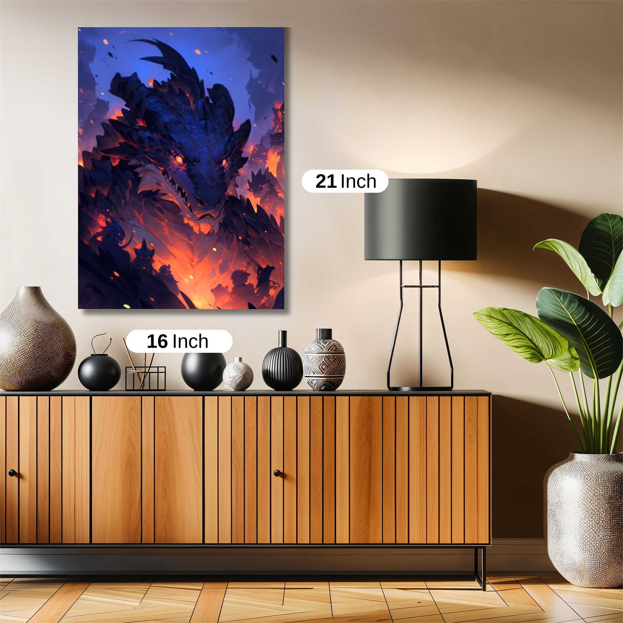 Inferno Majesty Safe Wall Magnetic / M