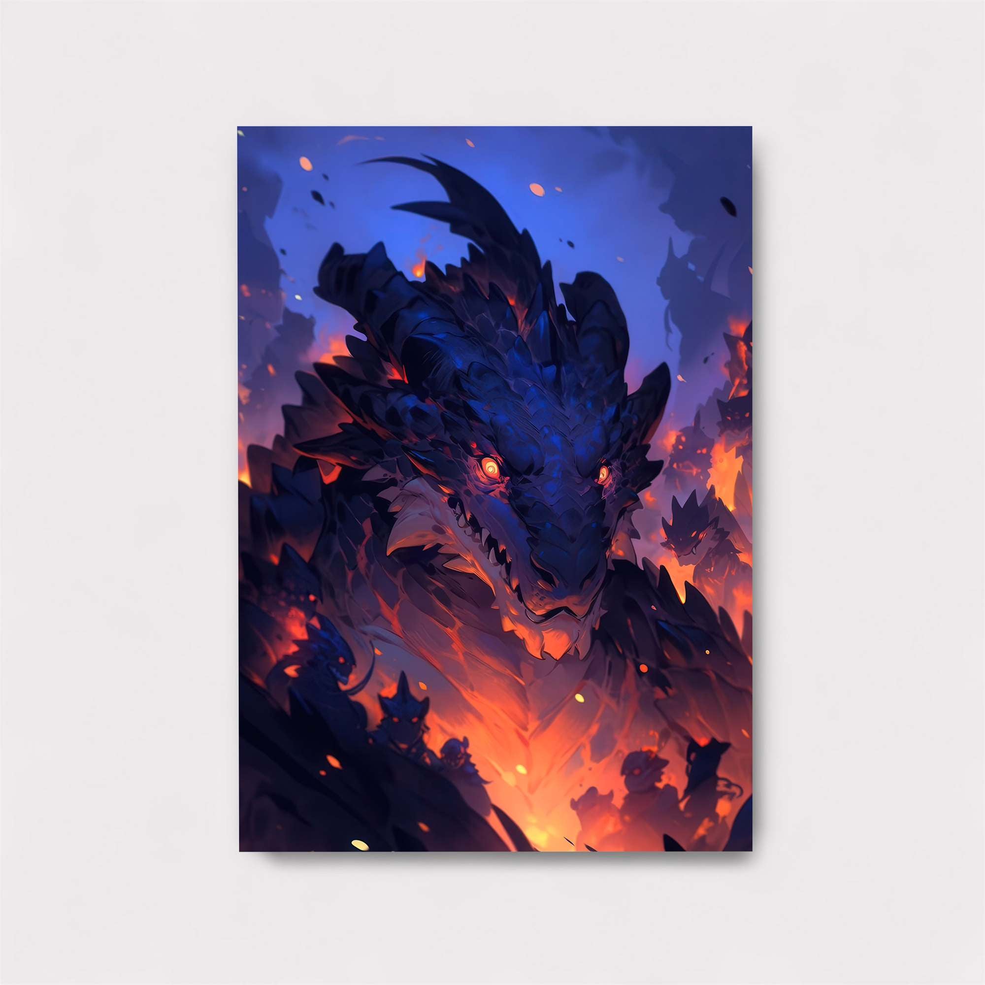 Inferno Majesty Safe Wall Magnetic / M