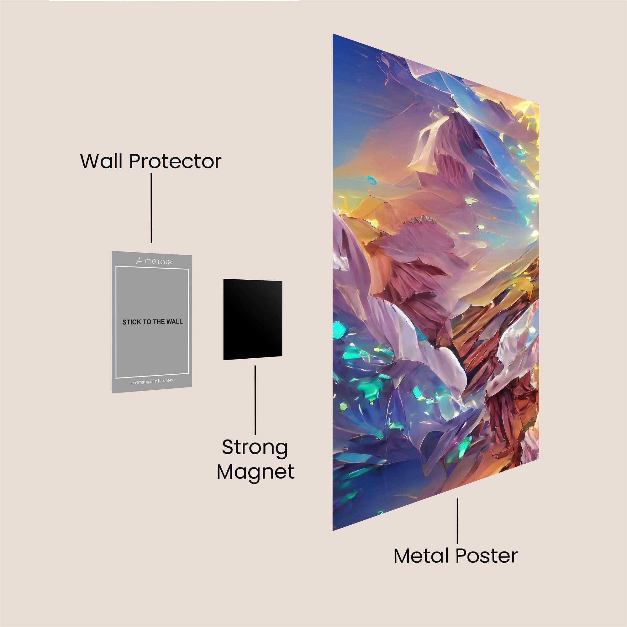 Ethereal Peaks Safe Wall Magnetic / M