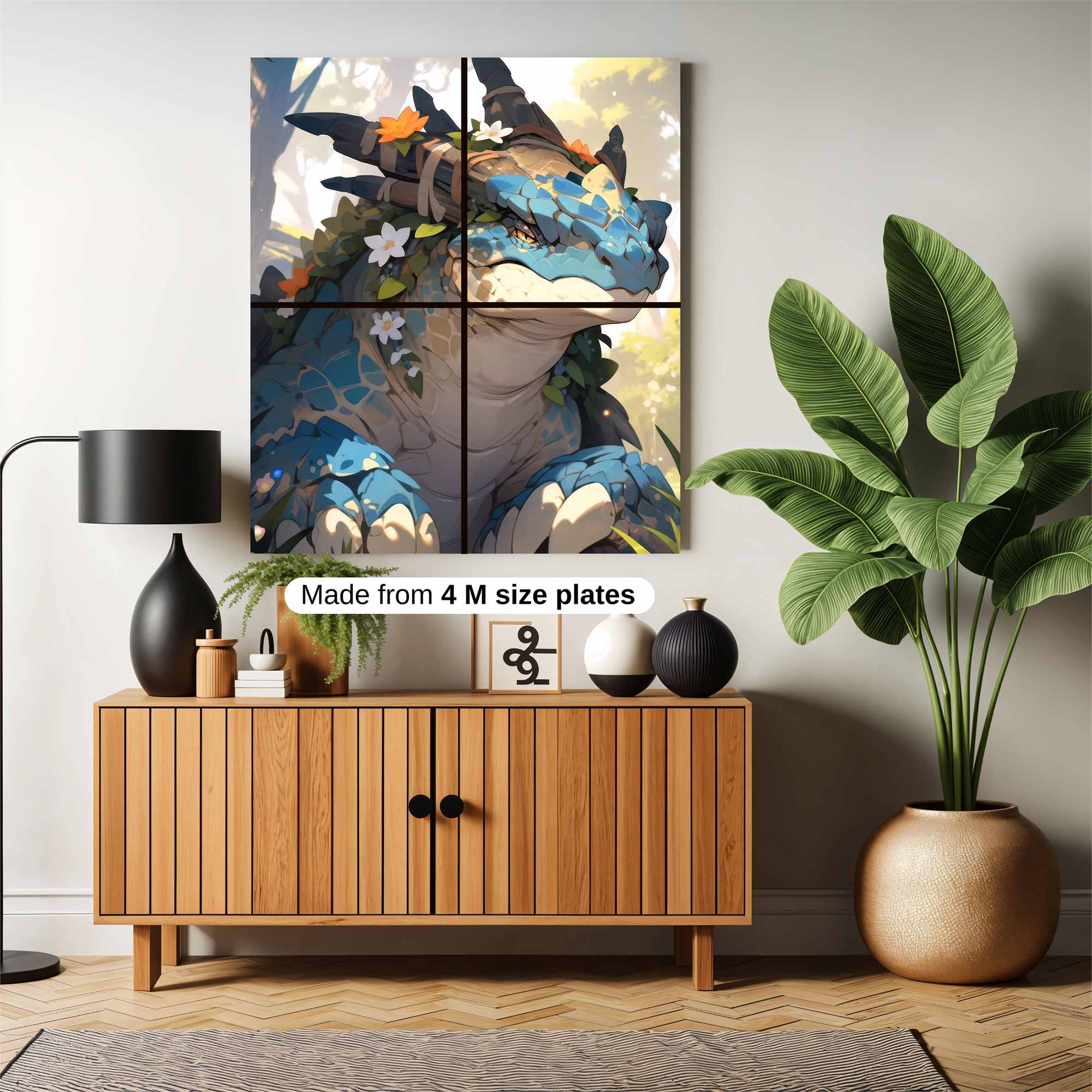 Floral Guardian Safe Wall Magnetic / M