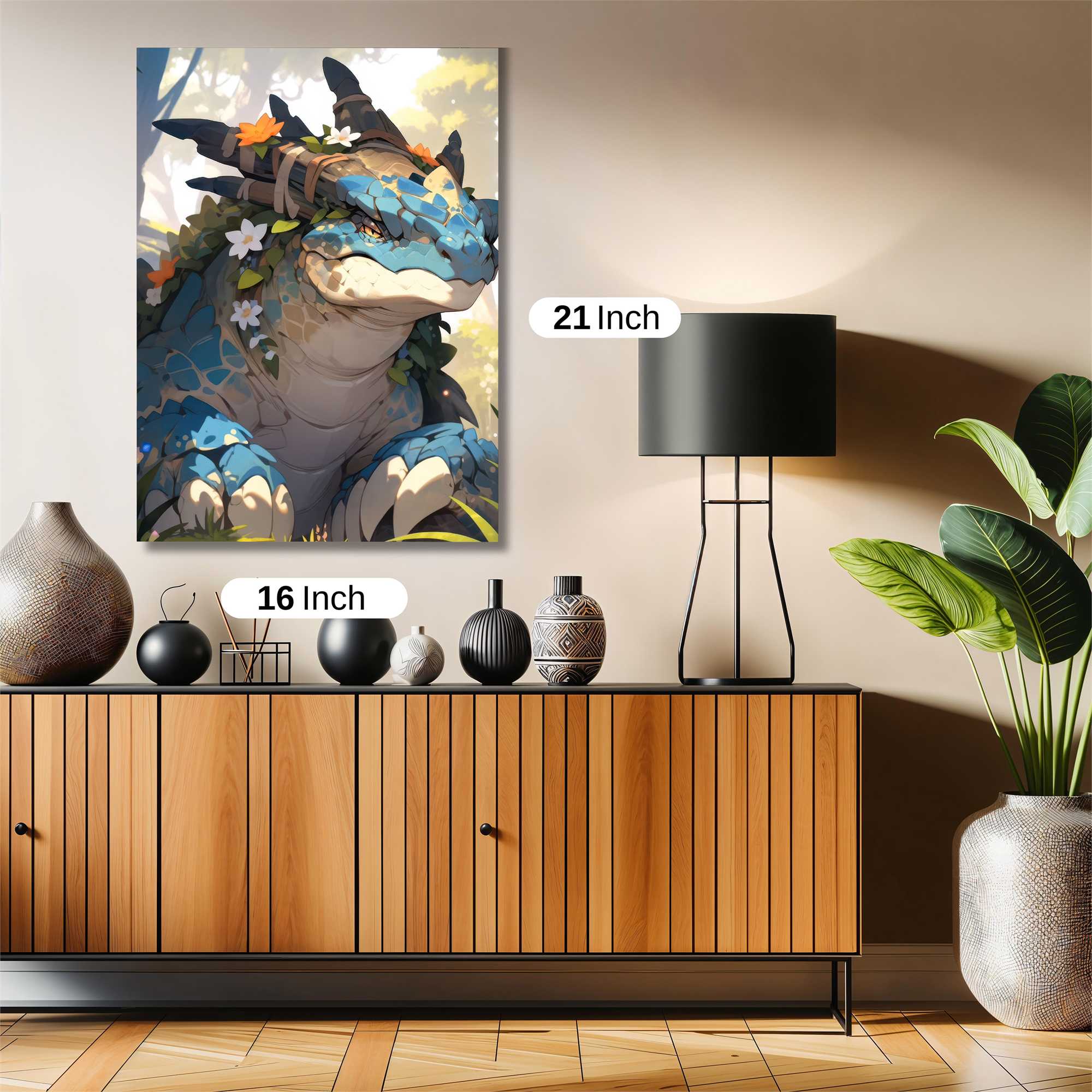 Floral Guardian Safe Wall Magnetic / M