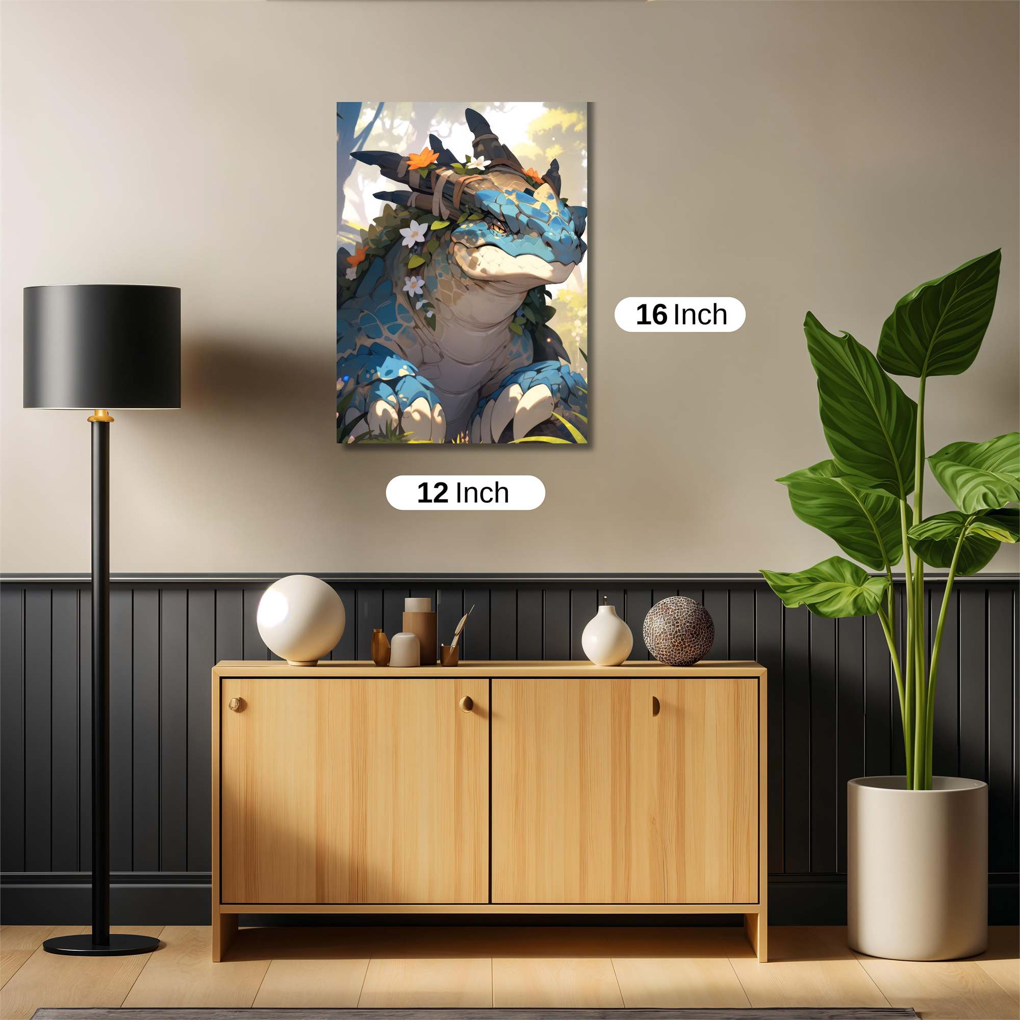 Floral Guardian Safe Wall Magnetic / M