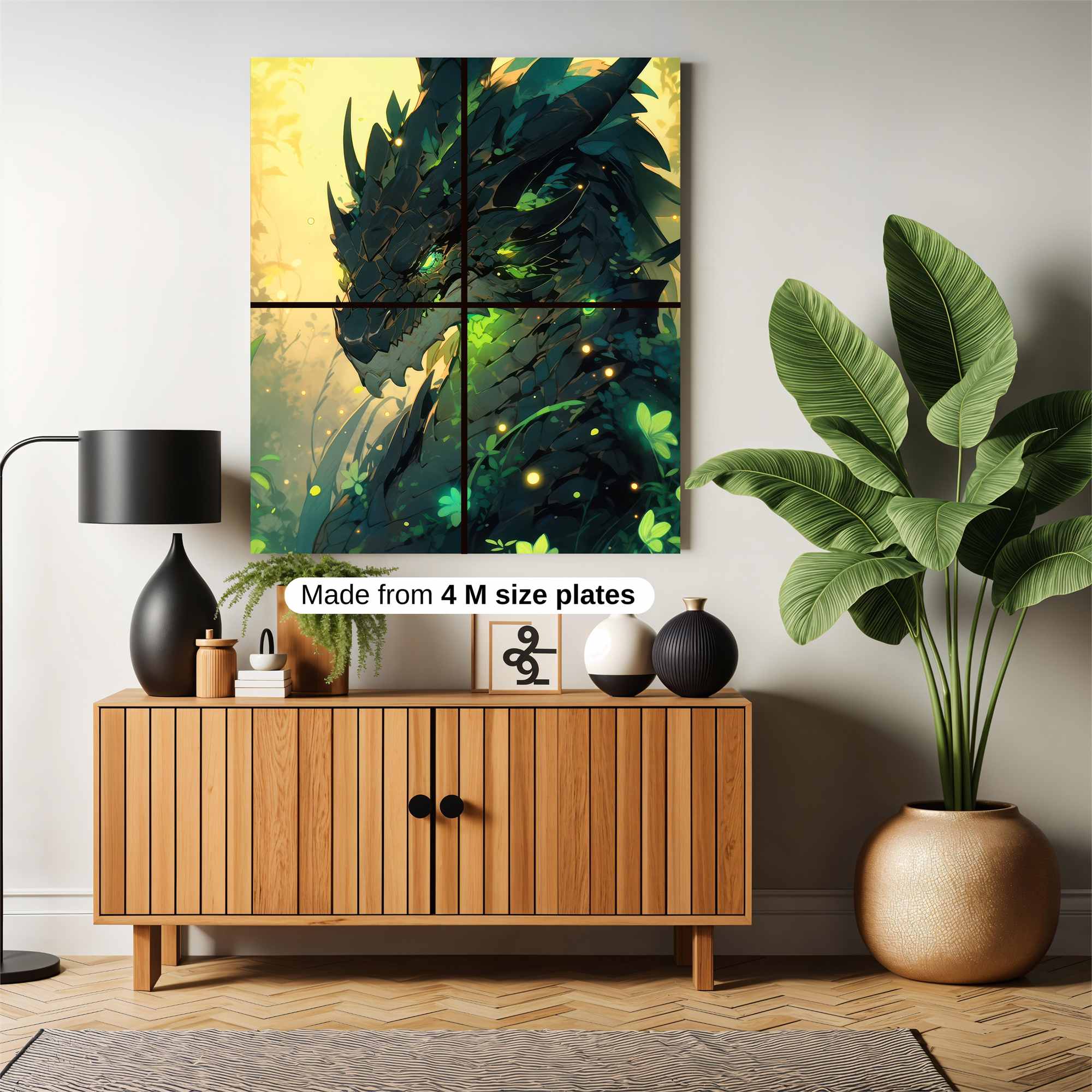 Verdant Majesty Safe Wall Magnetic / M