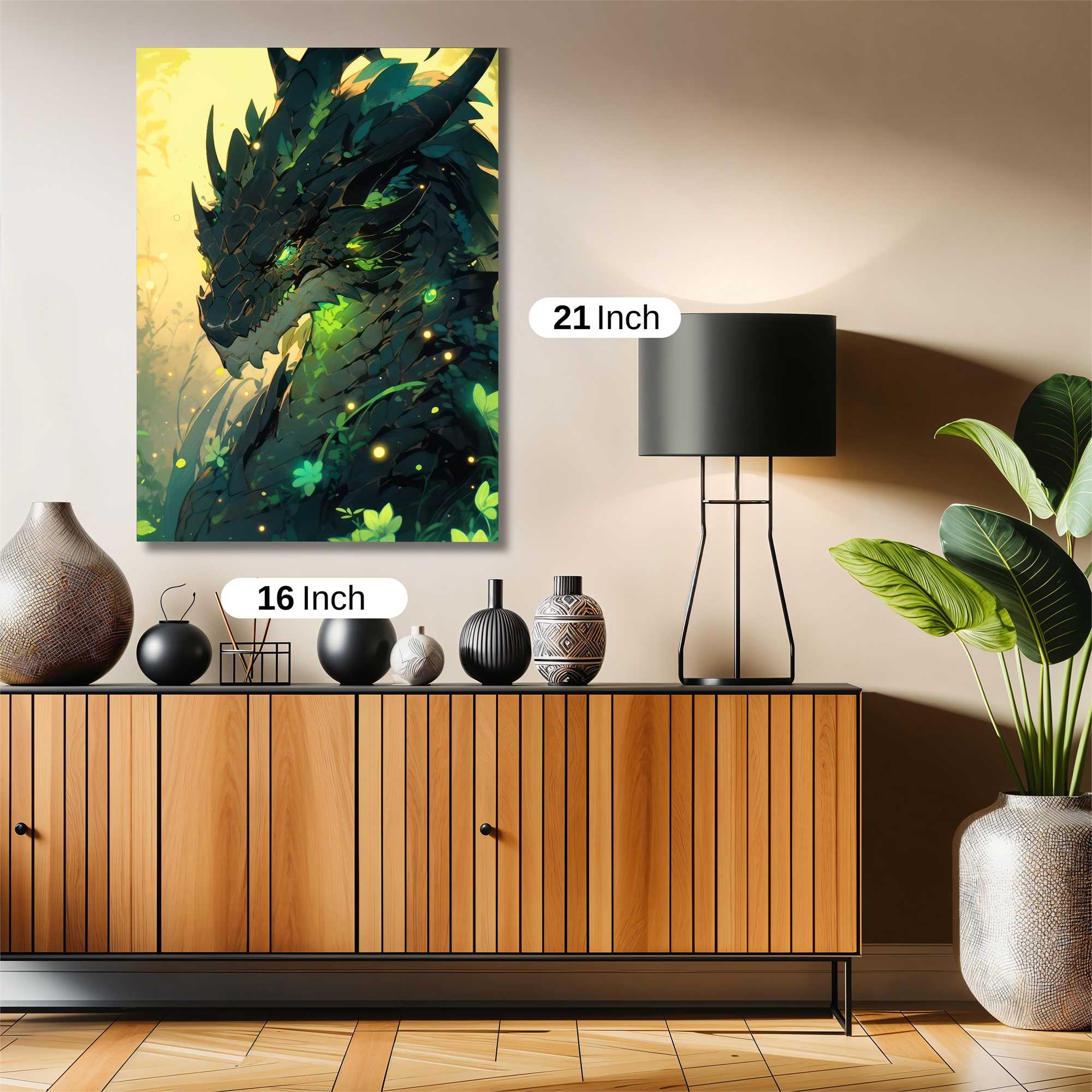 Verdant Majesty Safe Wall Magnetic / M