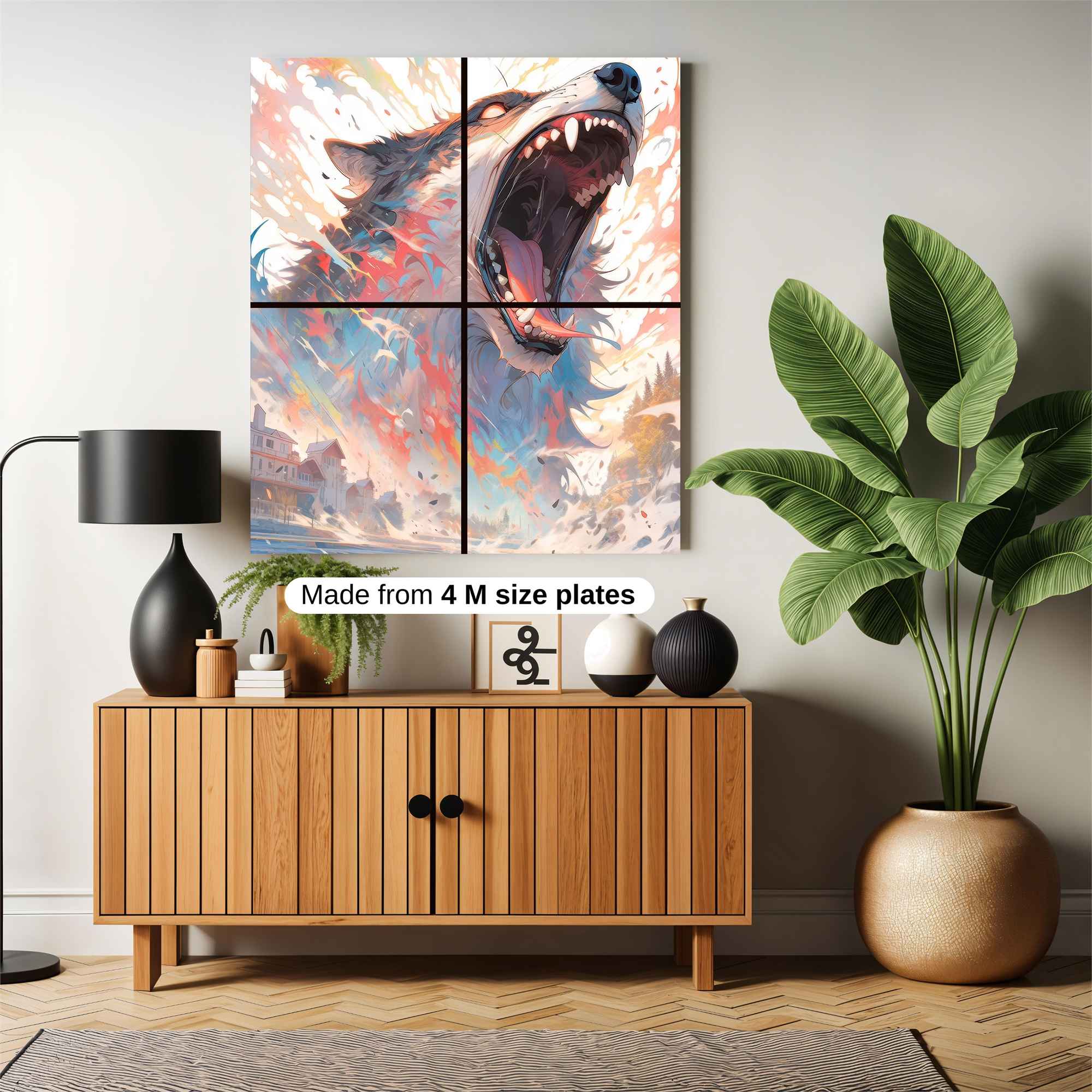 Wolf Euphoria Safe Wall Magnetic / M