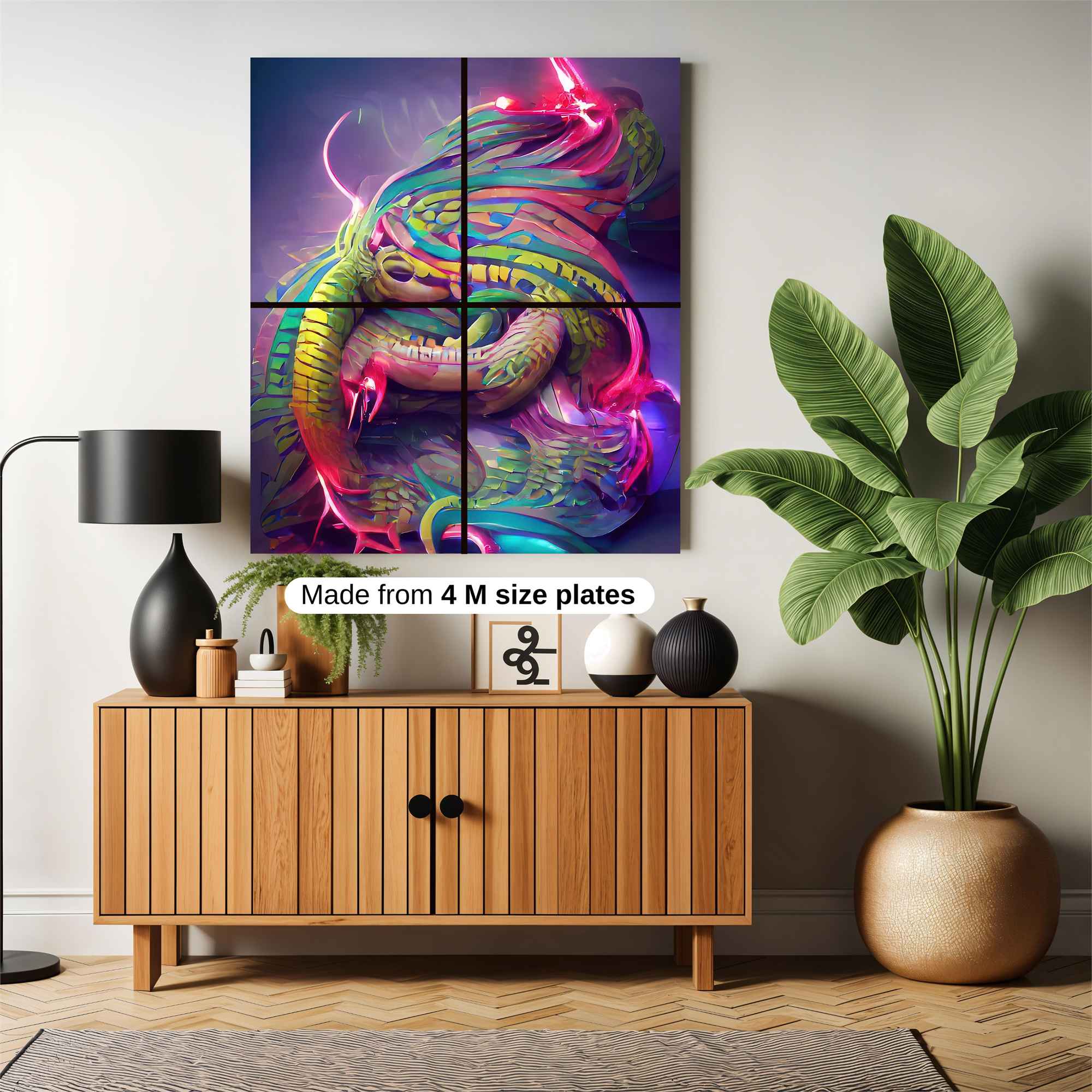 Chromatic Whirl Safe Wall Magnetic / M