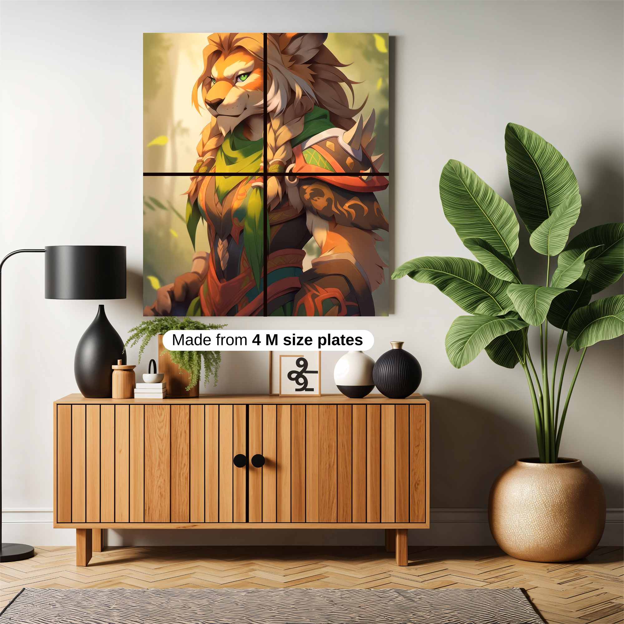 Lionhearted Valor Safe Wall Magnetic / M