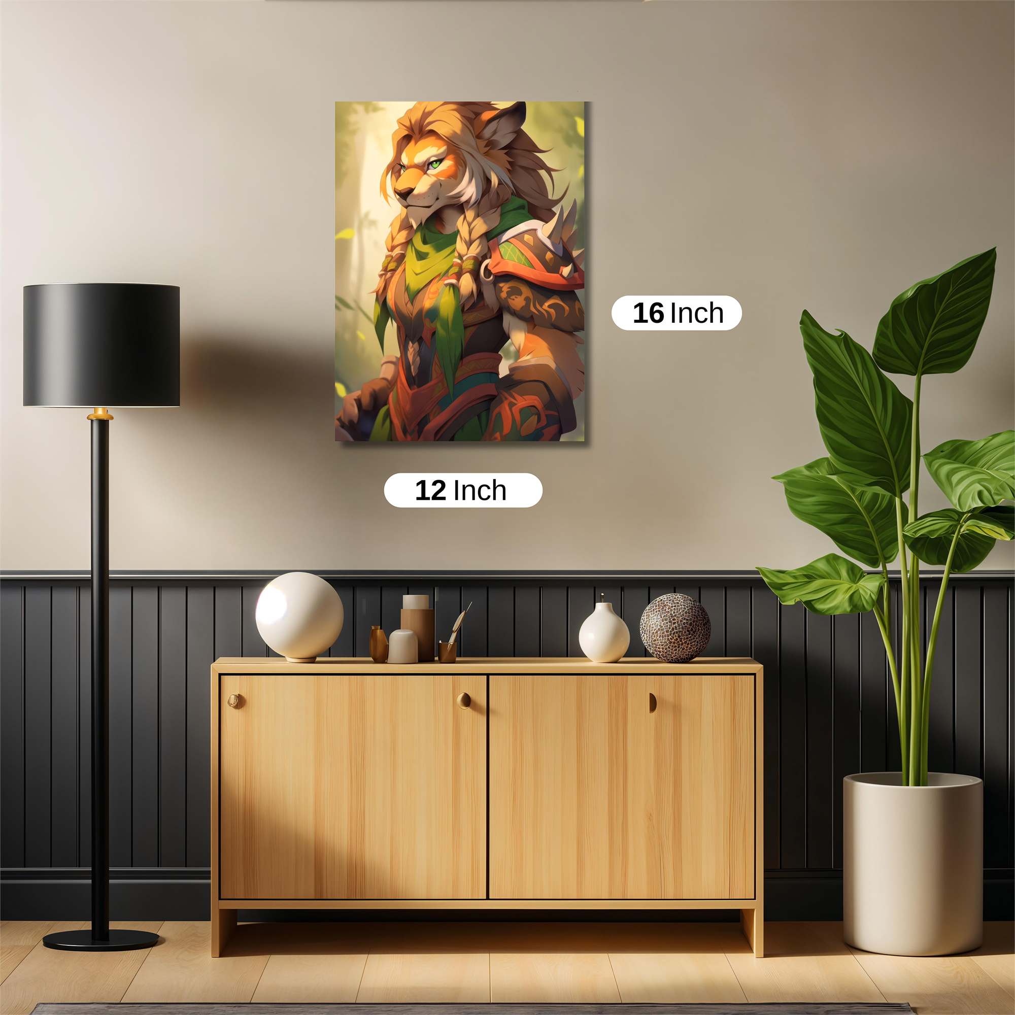 Lionhearted Valor Safe Wall Magnetic / M