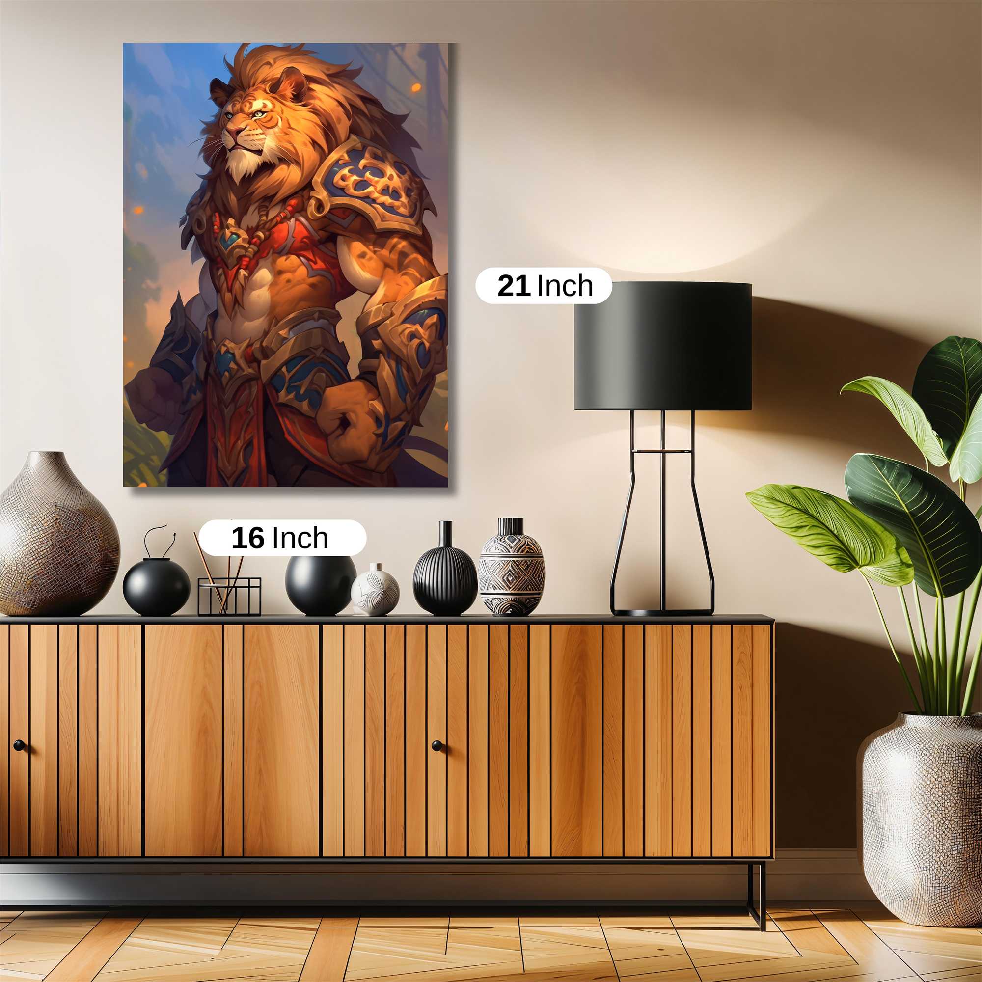 Lion Majesty Safe Wall Magnetic / M