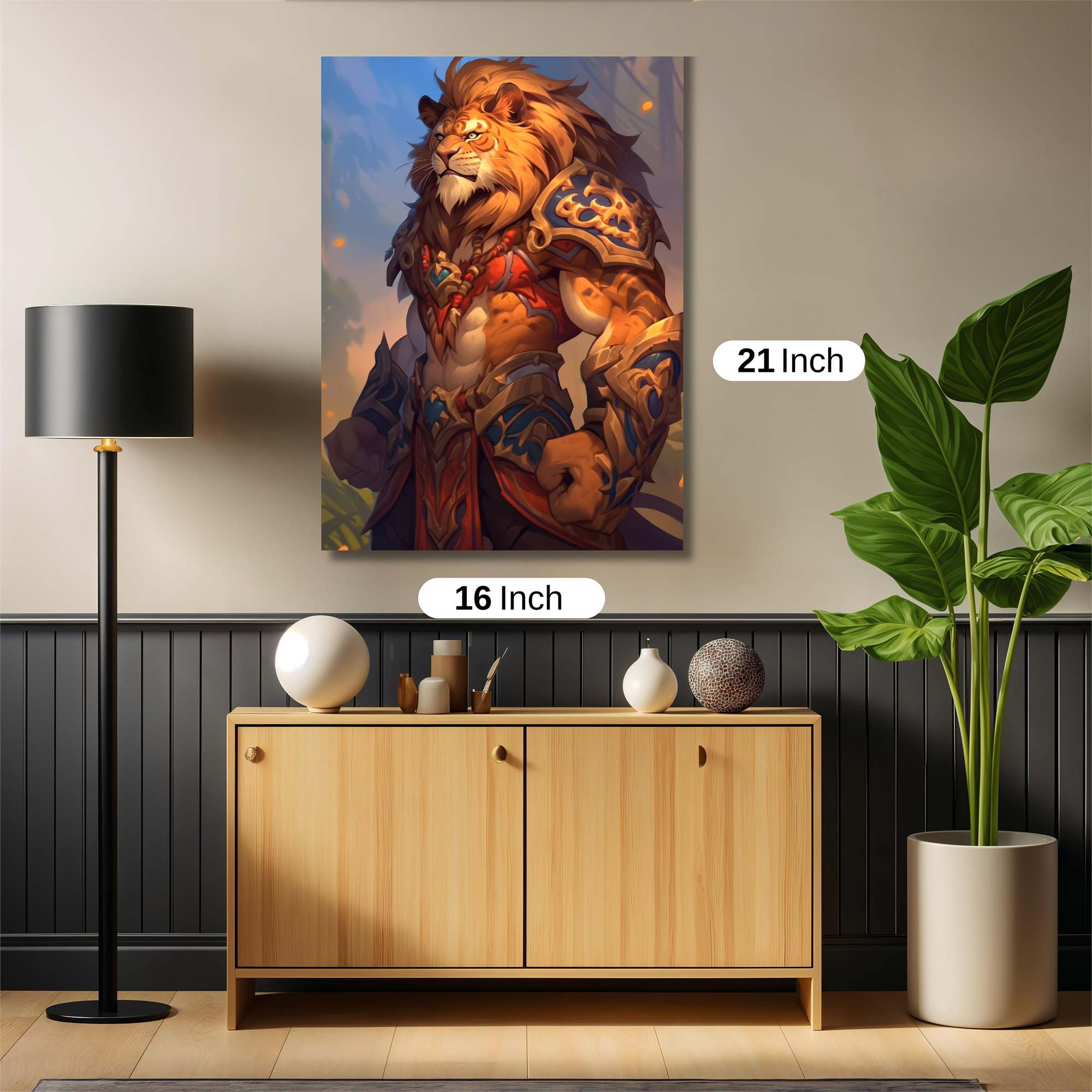 Lion Majesty Safe Wall Magnetic / M
