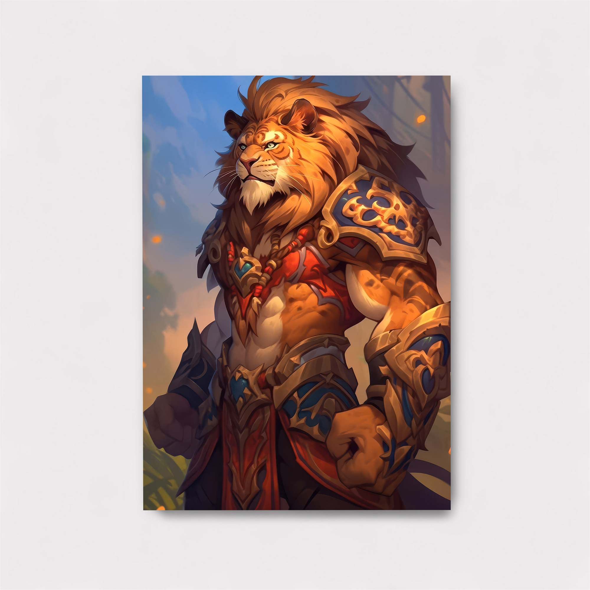 Lion Majesty Safe Wall Magnetic / M
