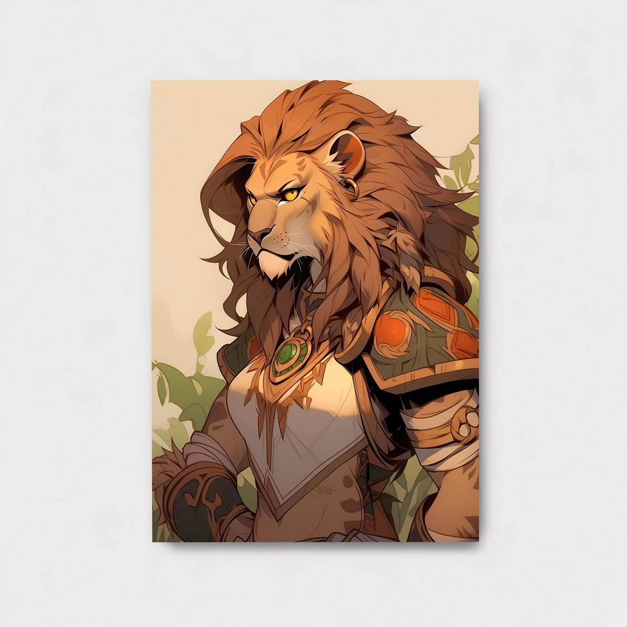 Lionhearted Majesty Safe Wall Magnetic / M