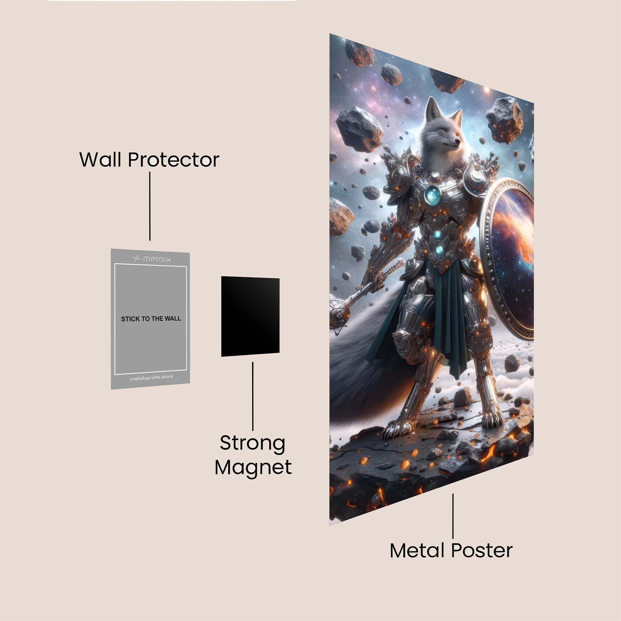 Celestial Guardian Safe Wall Magnetic / M