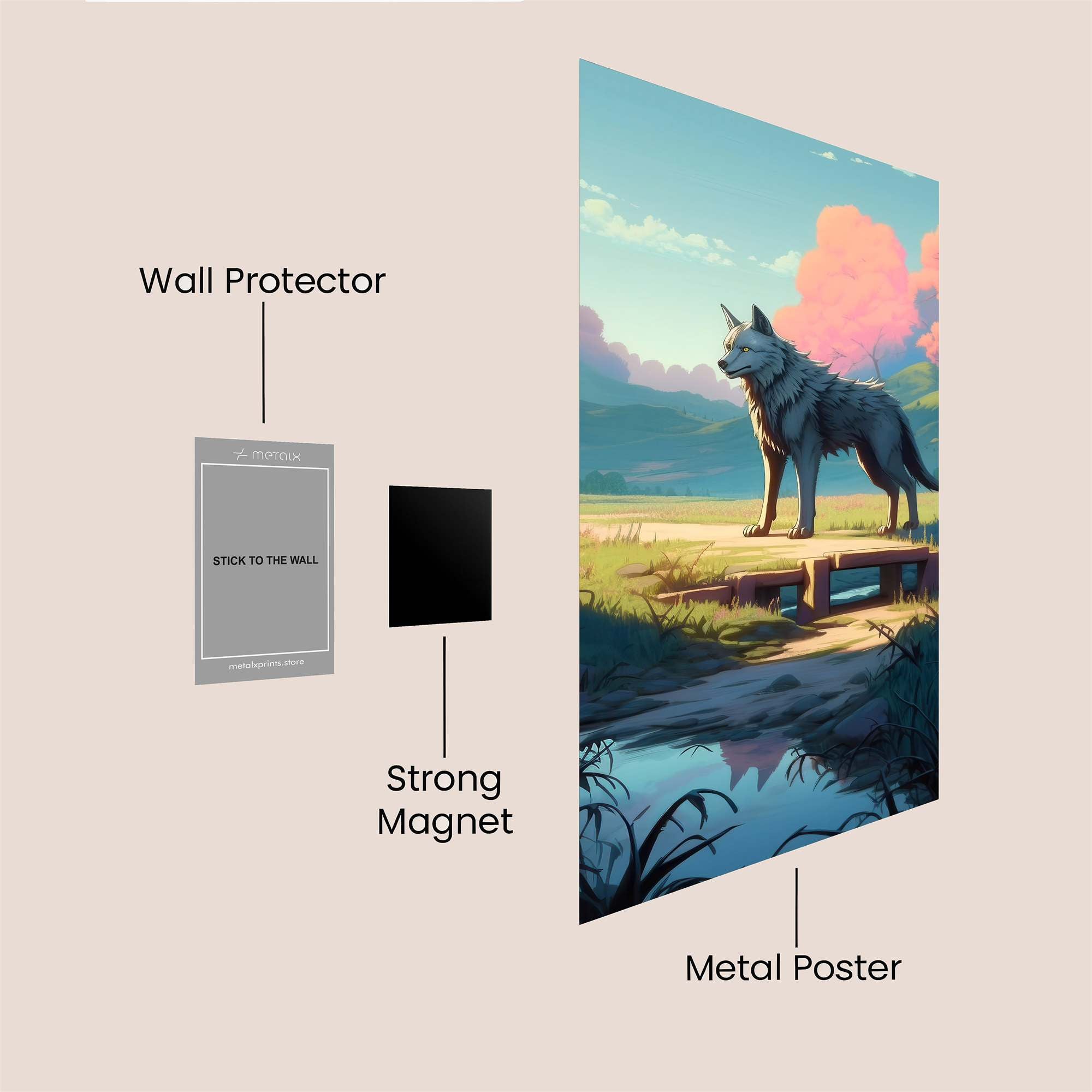 Lone Vigilance Safe Wall Magnetic / M