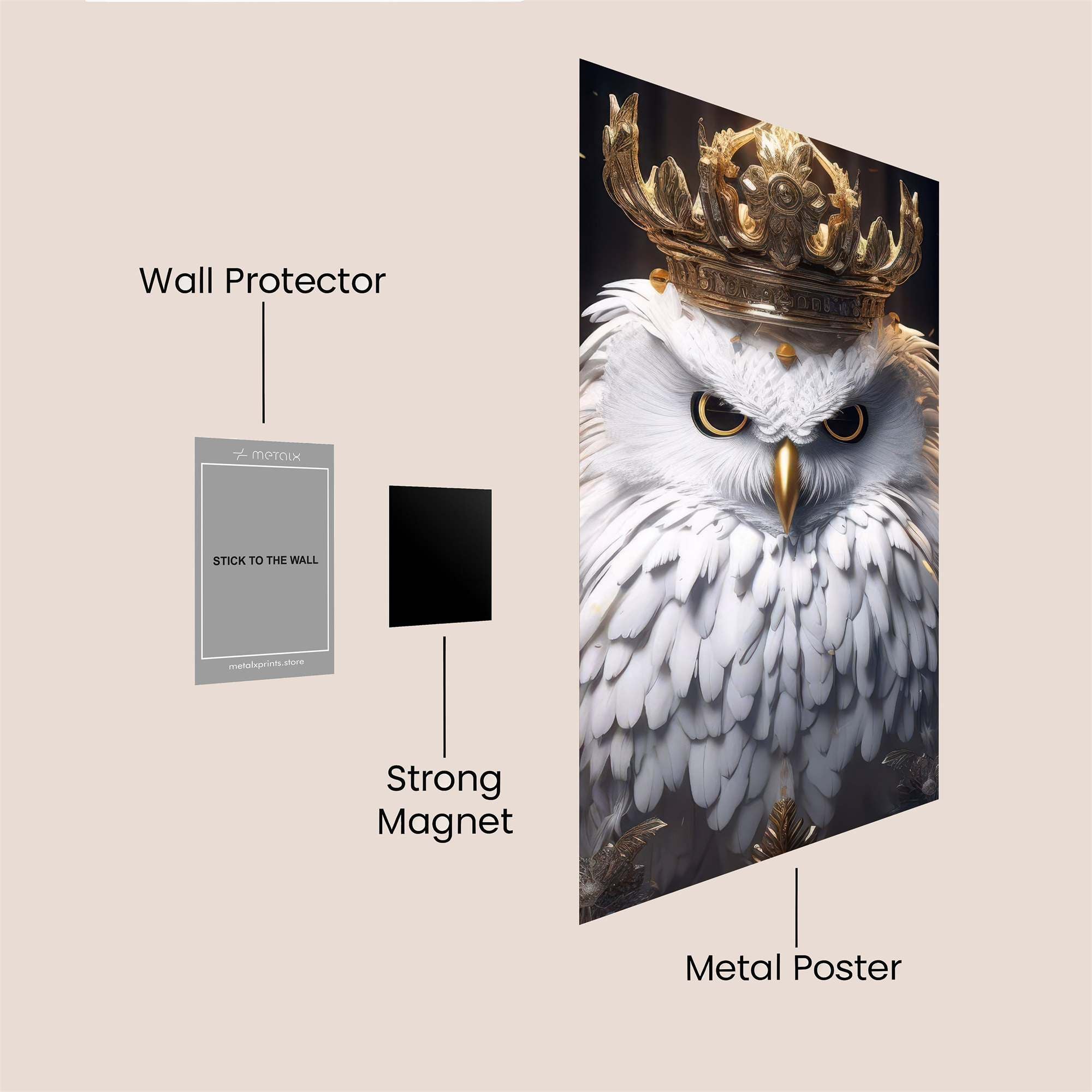 Regal Majesty Safe Wall Magnetic / M