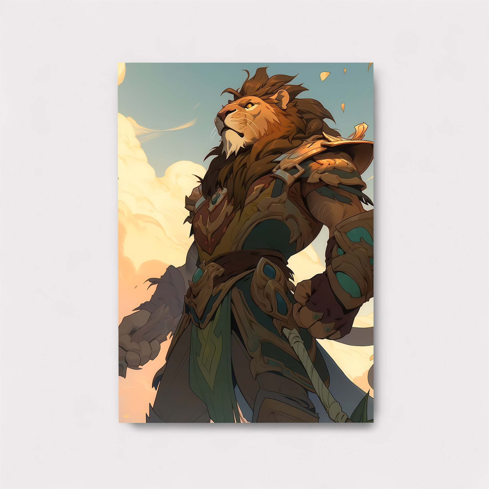 Lionhearted Majesty Safe Wall Magnetic / M