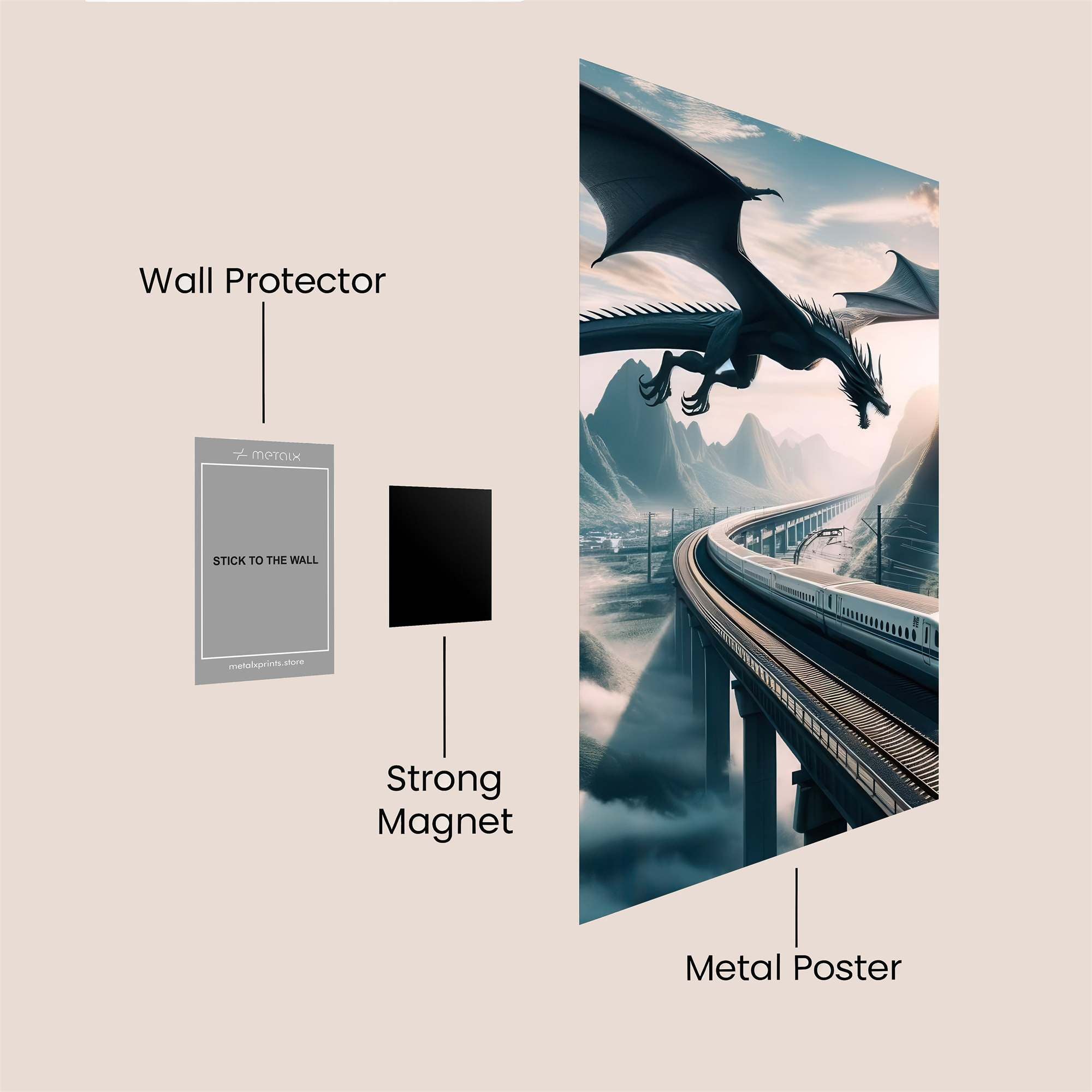 Frost Mage Safe Wall Magnetic / M