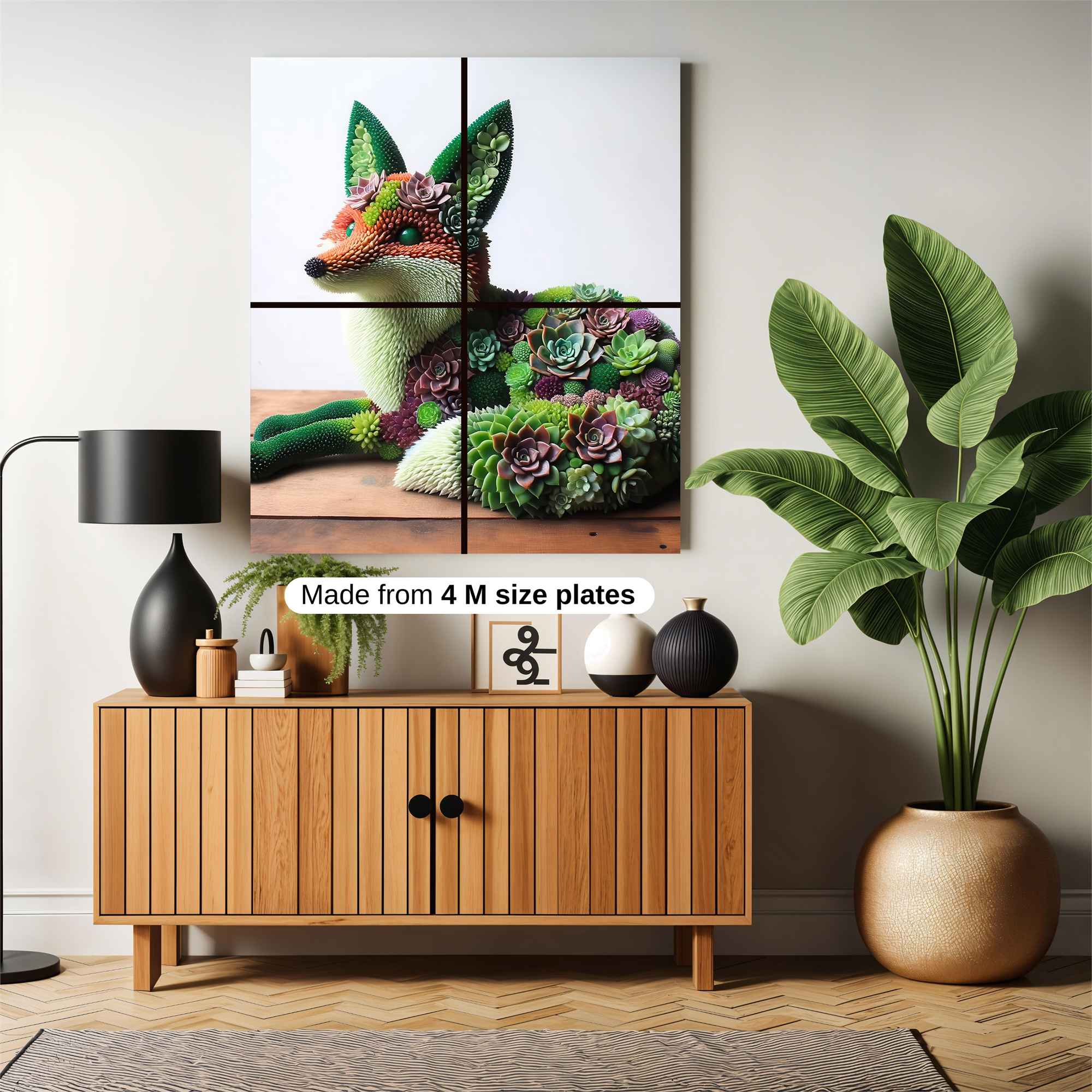 Succulent Serenity Safe Wall Magnetic / M