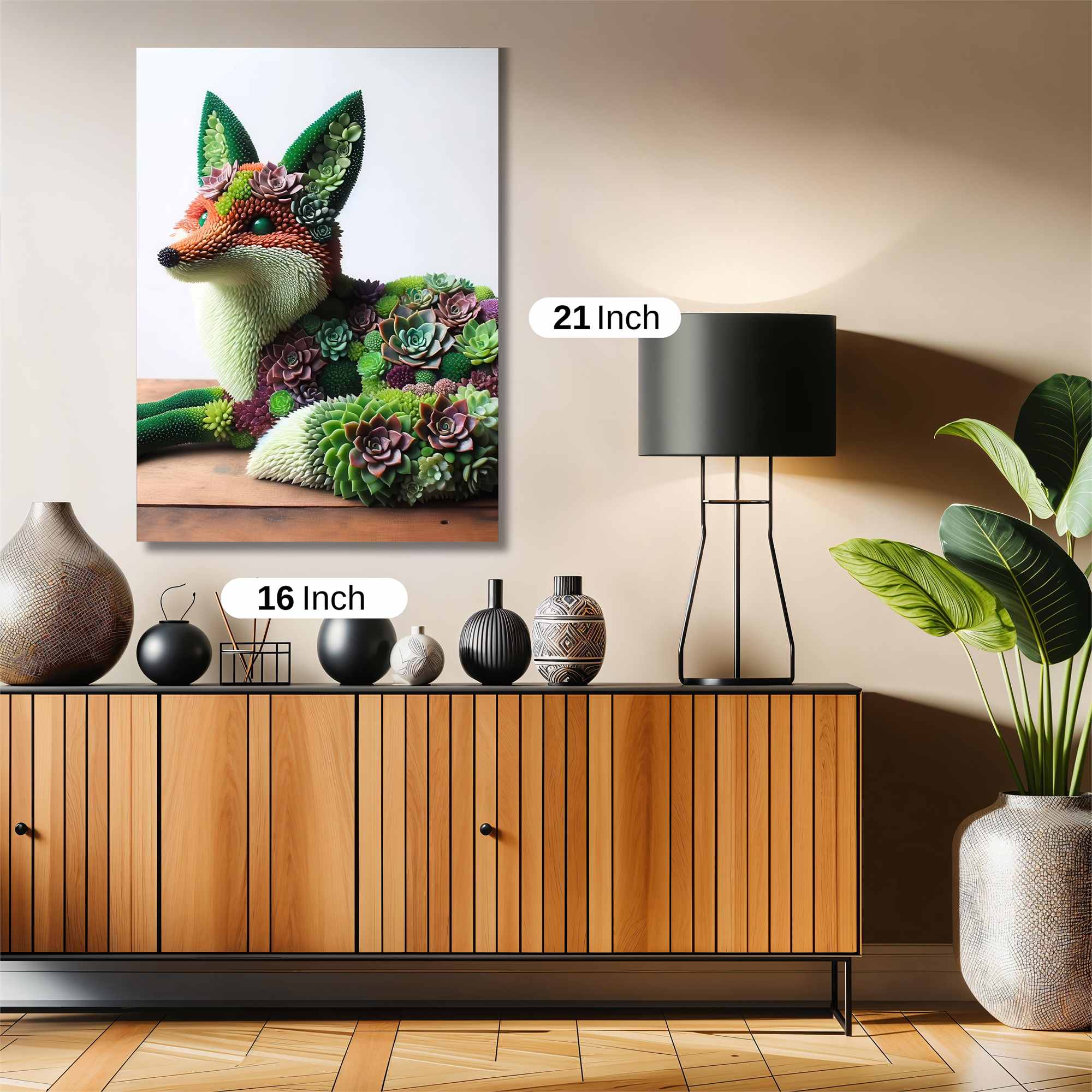 Succulent Serenity Safe Wall Magnetic / M