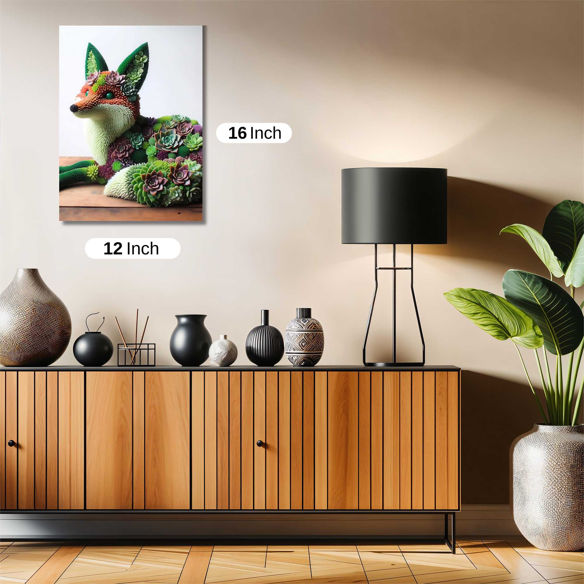 Succulent Serenity Safe Wall Magnetic / M