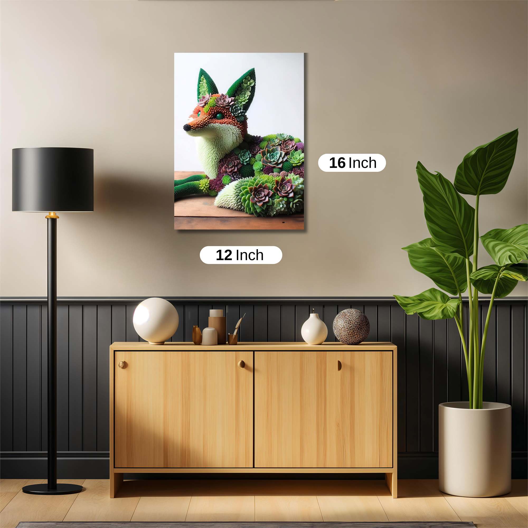 Succulent Serenity Safe Wall Magnetic / M