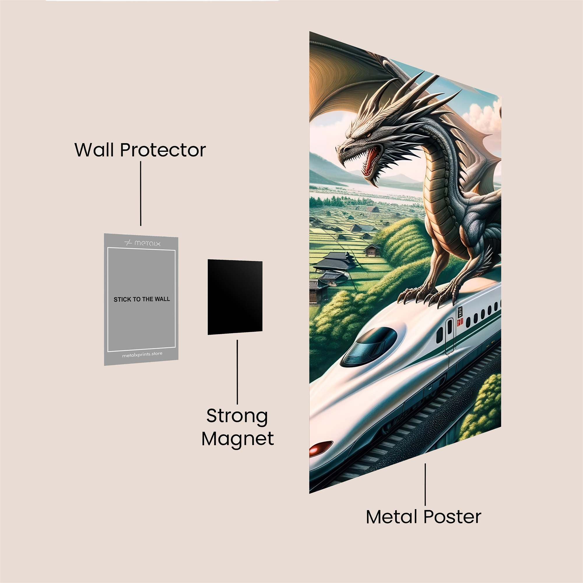 Yoda Empyrean Safe Wall Magnetic / M