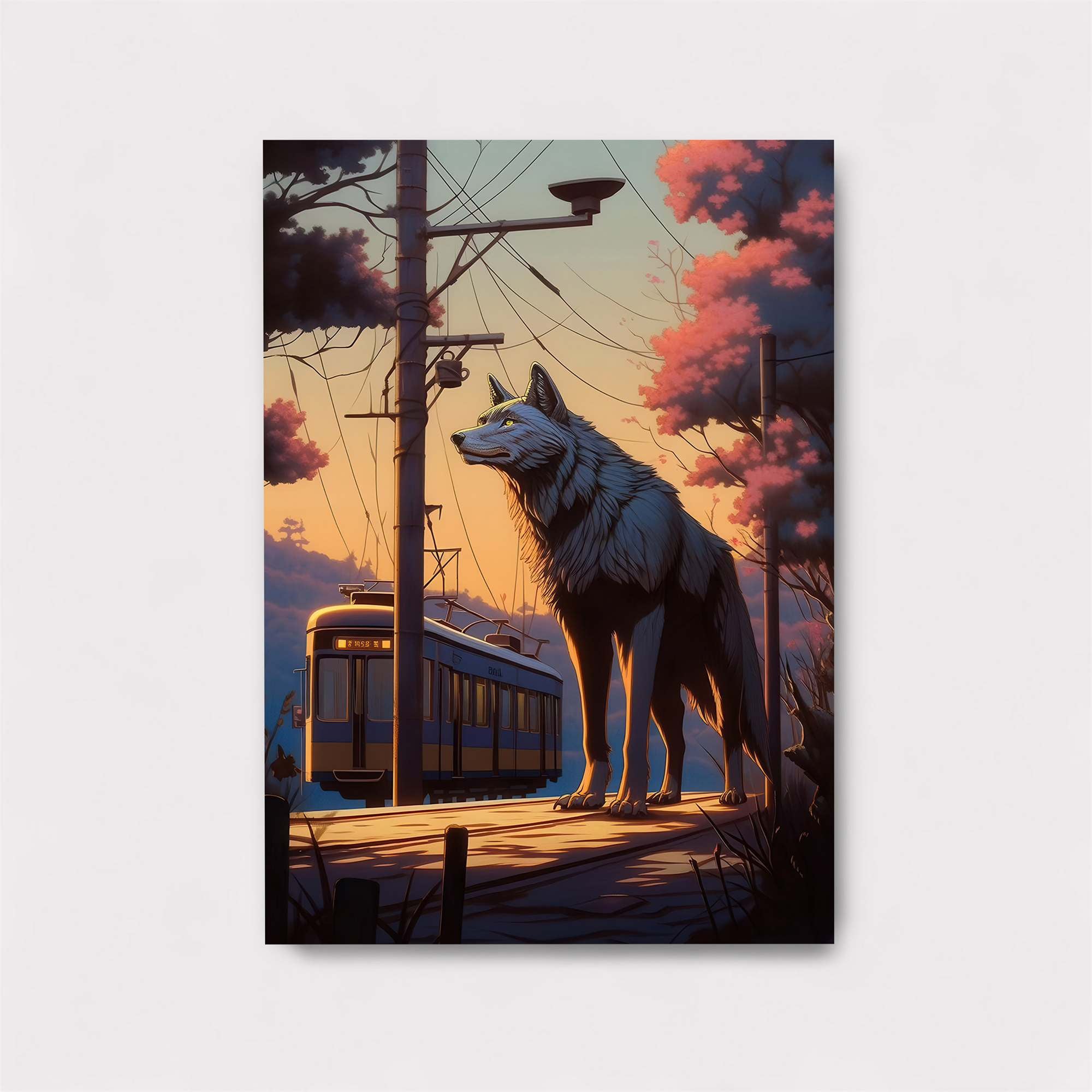 Wolf Reverie Safe Wall Magnetic / M