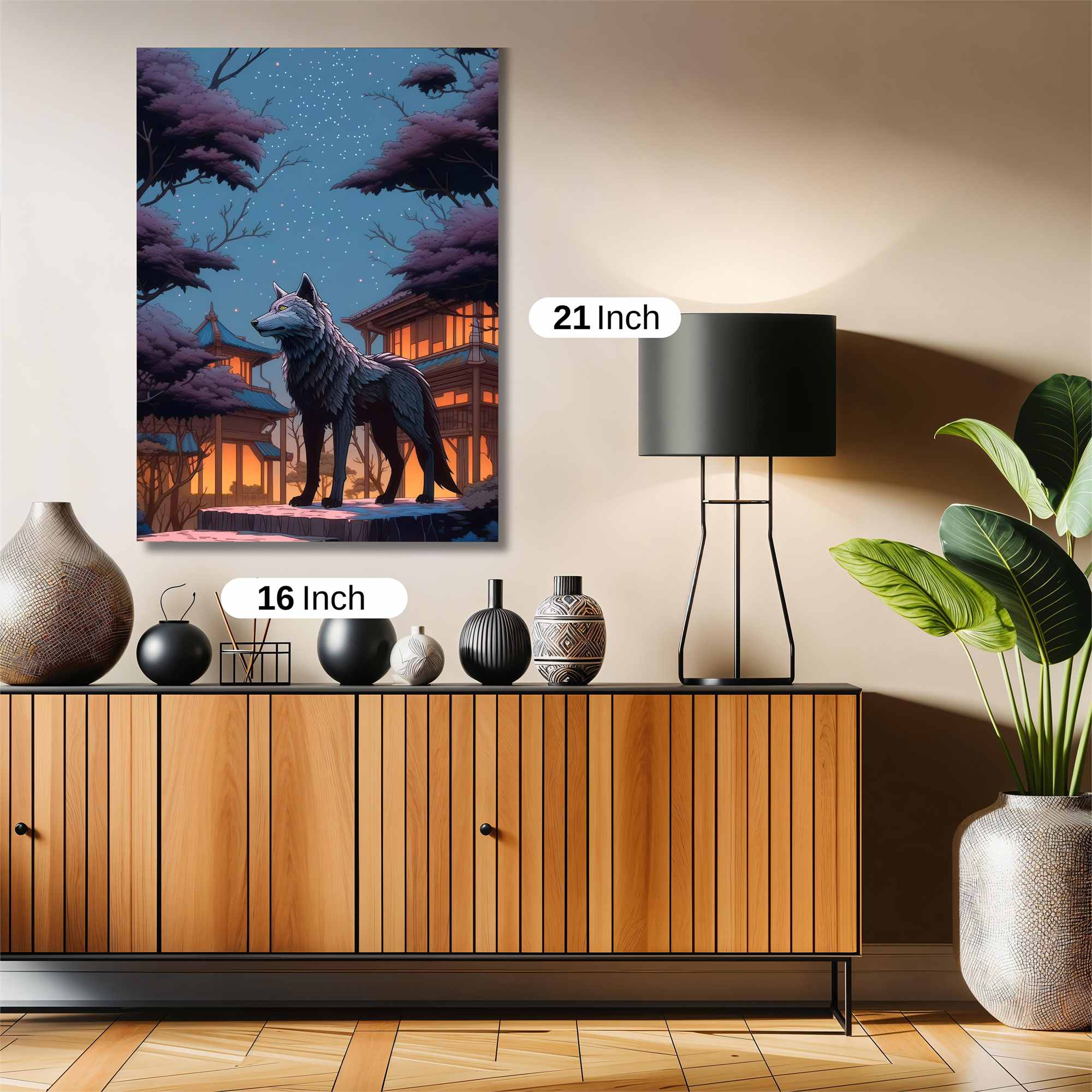 Wolf Serenity Safe Wall Magnetic / M