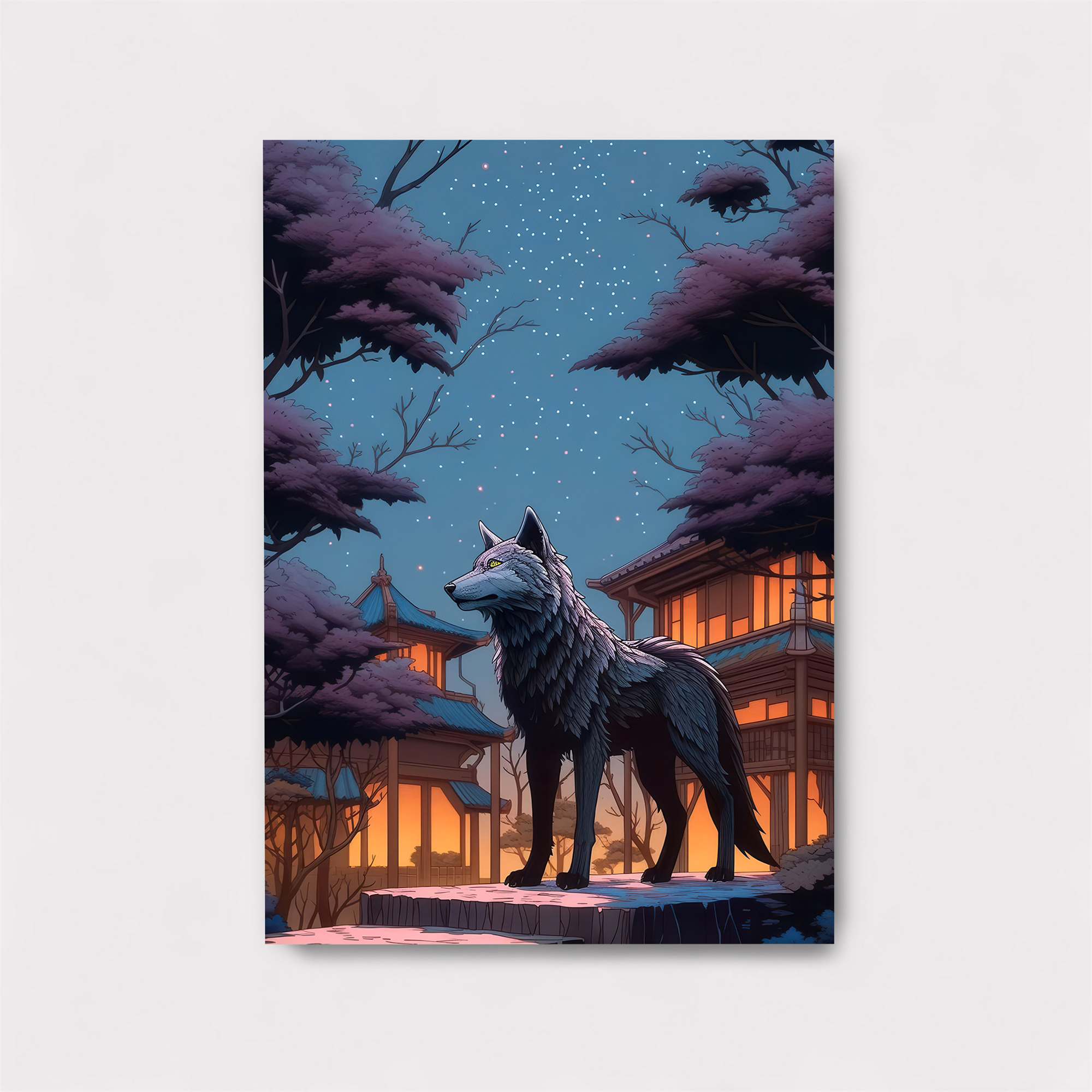 Wolf Serenity Safe Wall Magnetic / M