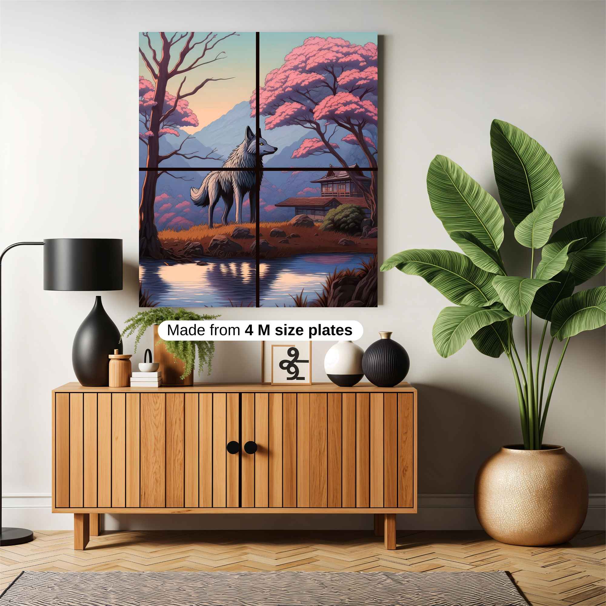 Lupine Serenity Safe Wall Magnetic / M