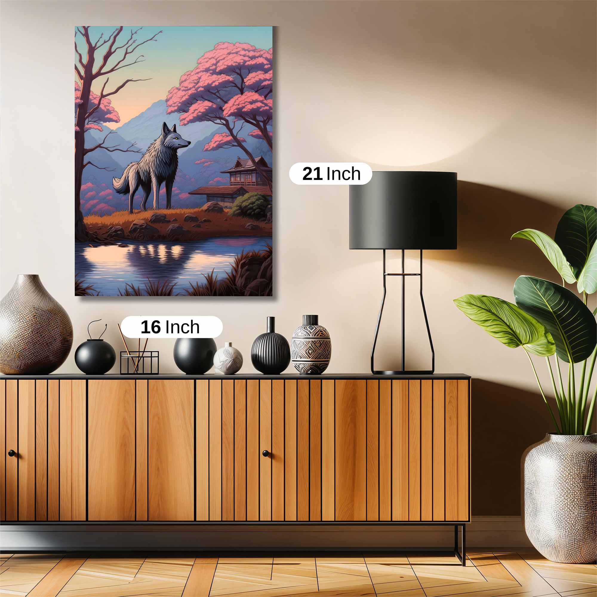 Lupine Serenity Safe Wall Magnetic / M