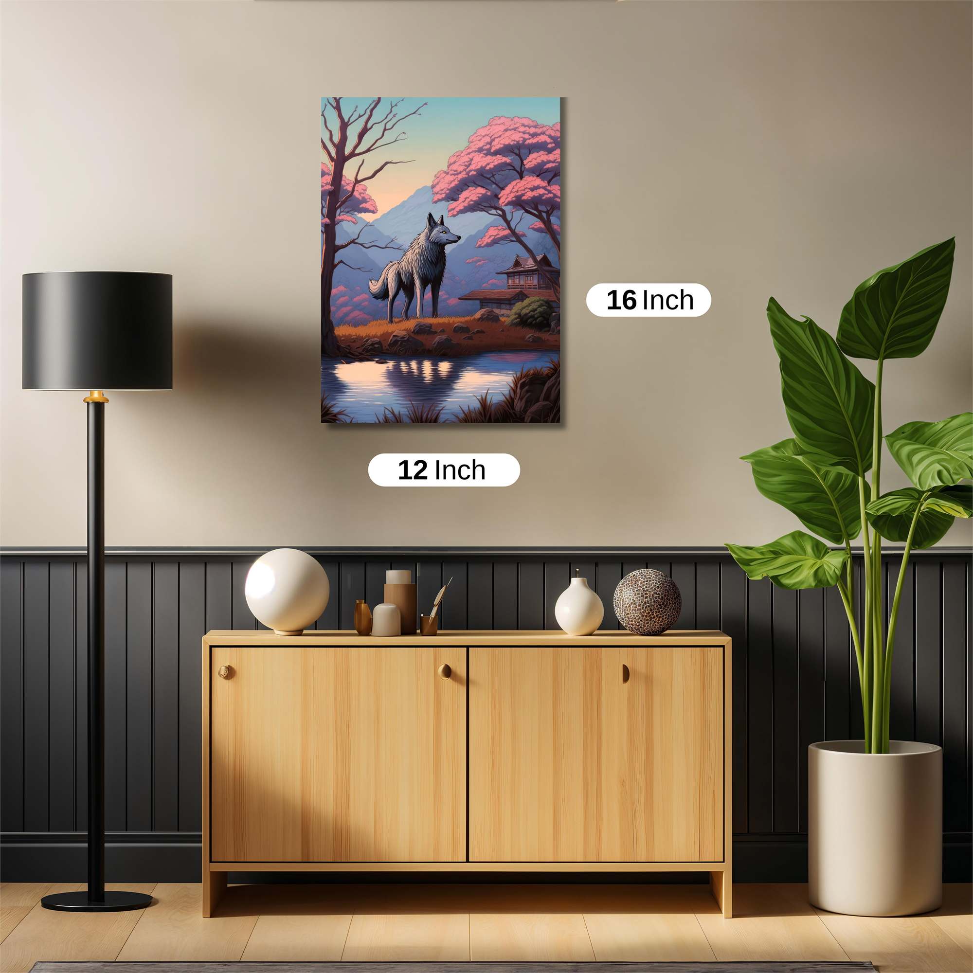 Lupine Serenity Safe Wall Magnetic / M