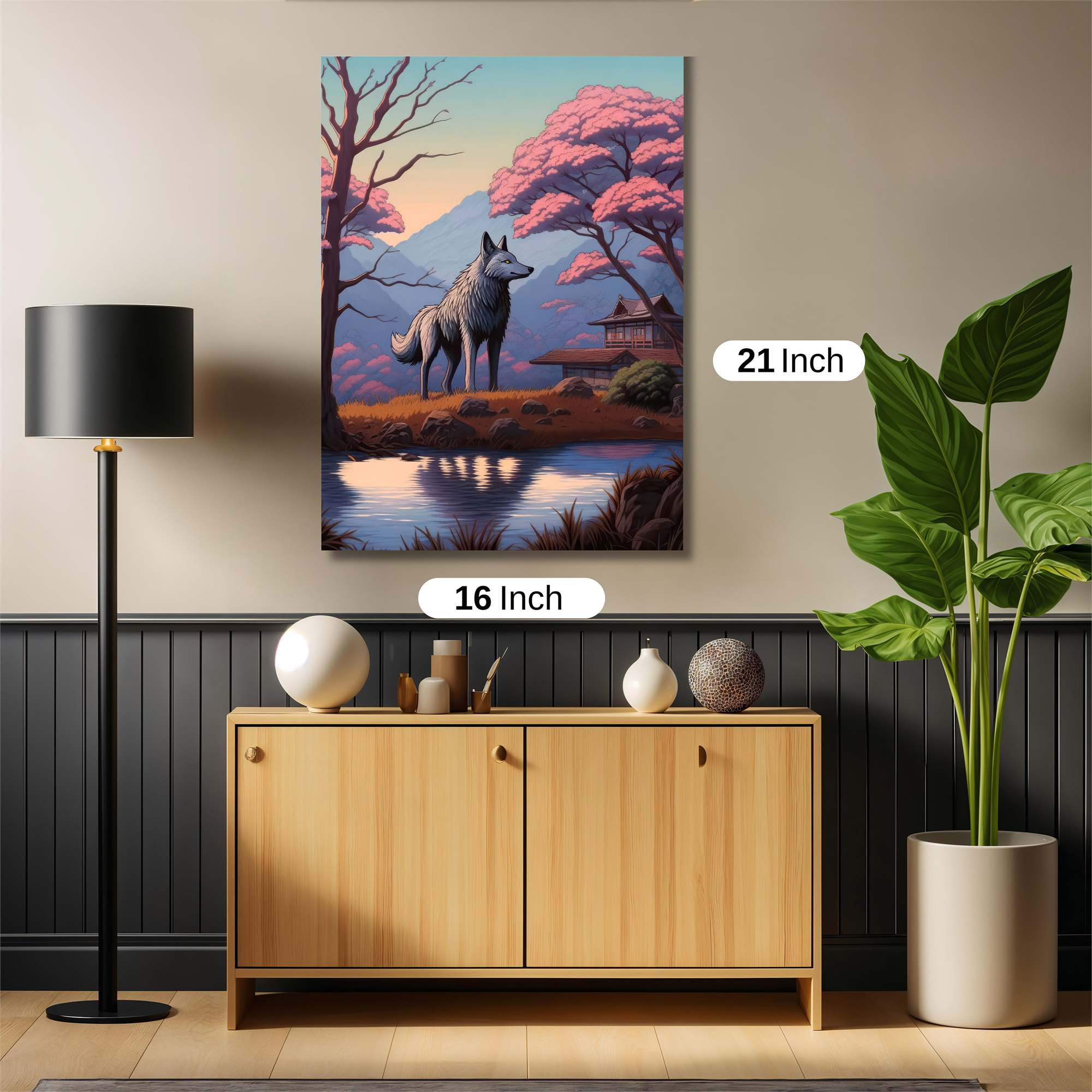 Lupine Serenity Safe Wall Magnetic / M