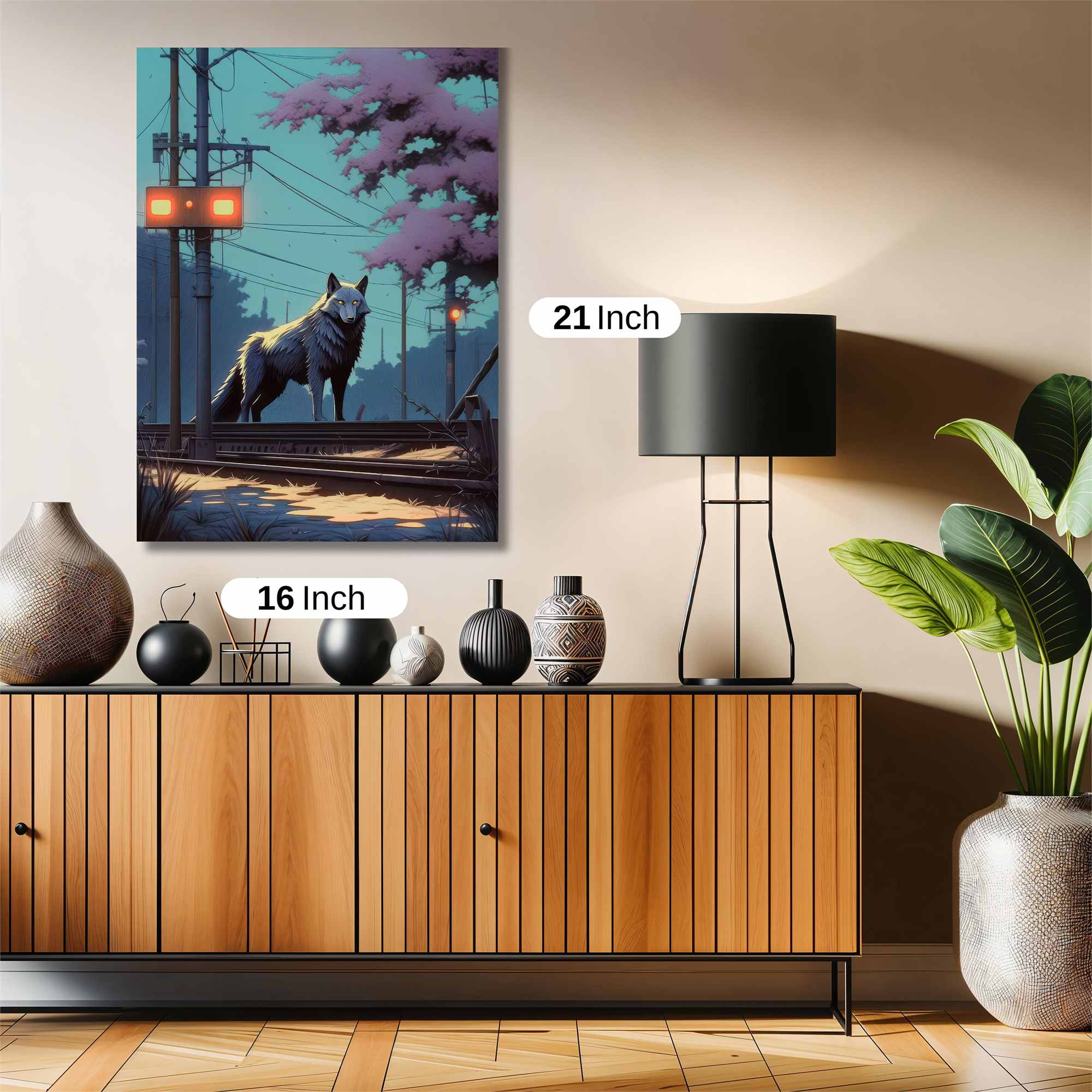 Lone Luminosity Safe Wall Magnetic / M