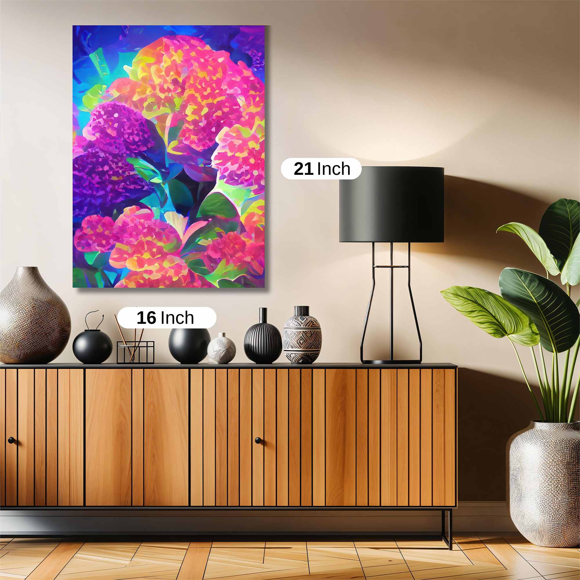 Floral Vividness Safe Wall Magnetic / M