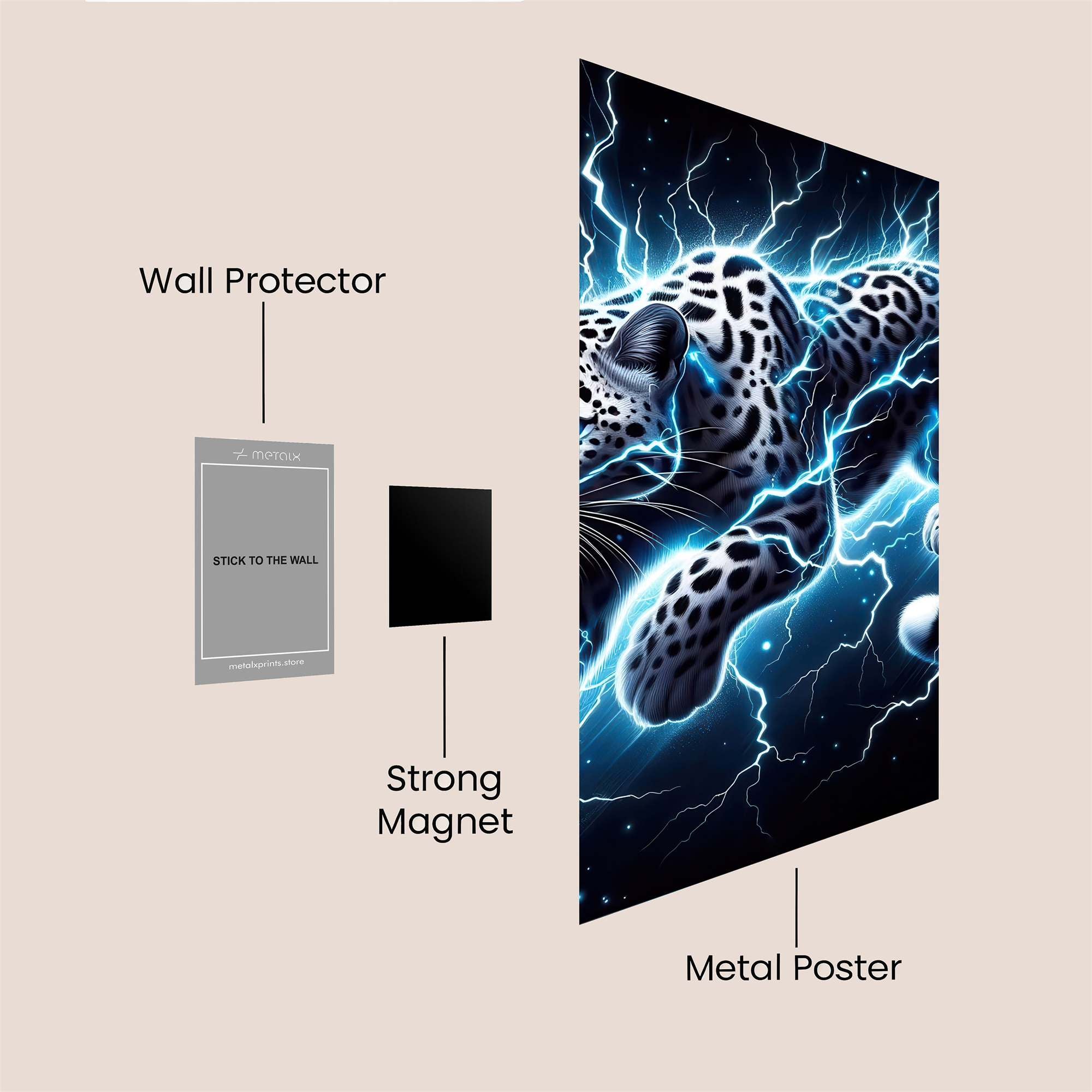 Lara Resolute Safe Wall Magnetic / M