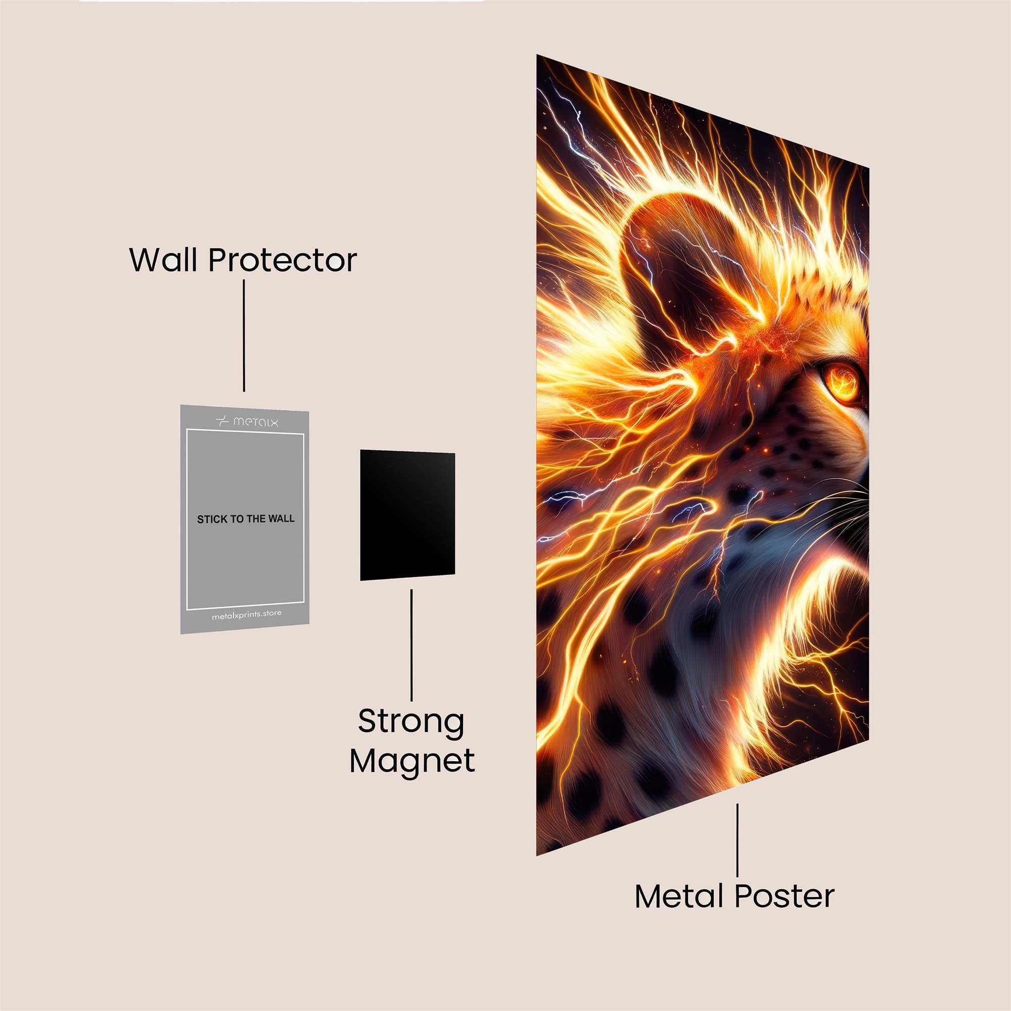 King Rampage Safe Wall Magnetic / M